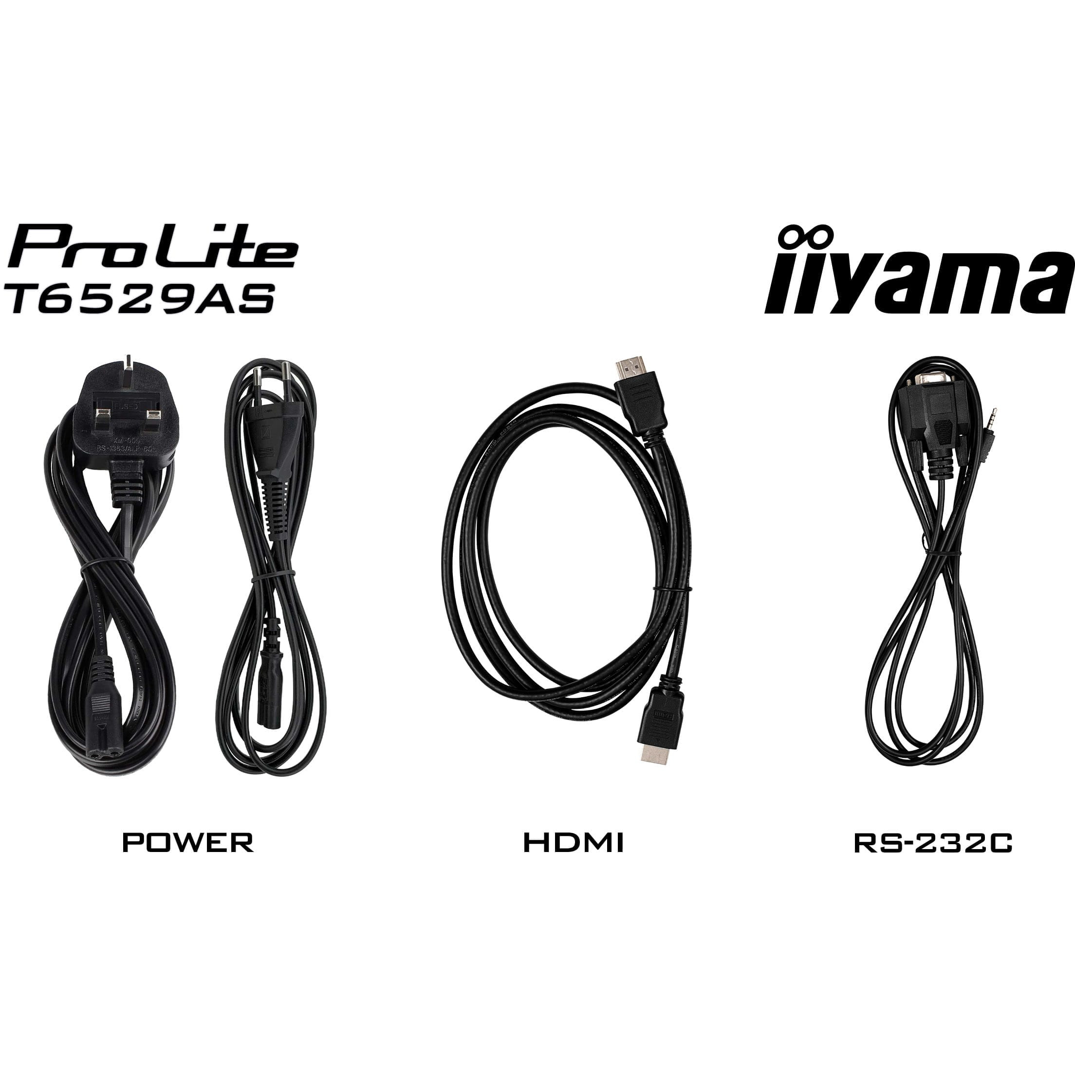 Monitor IIYAMA DS T6529AS 164cm PCAP TOUCH 65''/3840x2160/2xHDMI/USB/USB-C 24/7-16