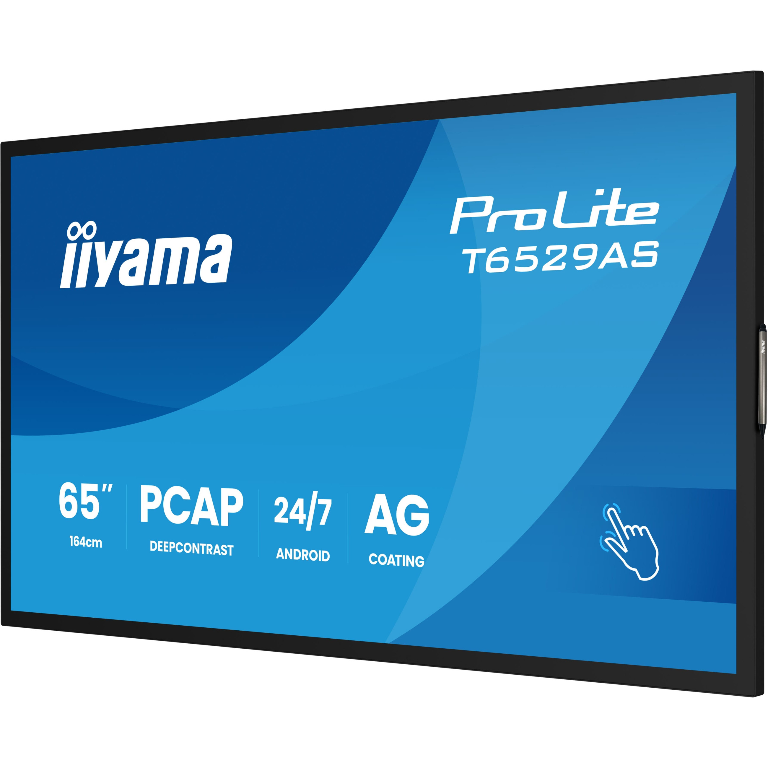 Monitor IIYAMA DS T6529AS 164cm PCAP TOUCH 65''/3840x2160/2xHDMI/USB/USB-C 24/7-22