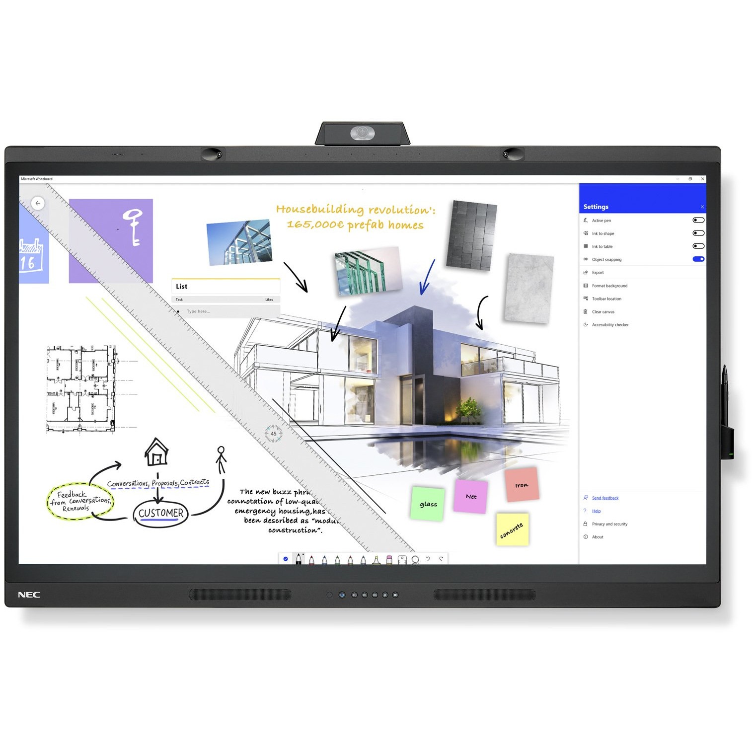 TV NEC WD551 55IN-1