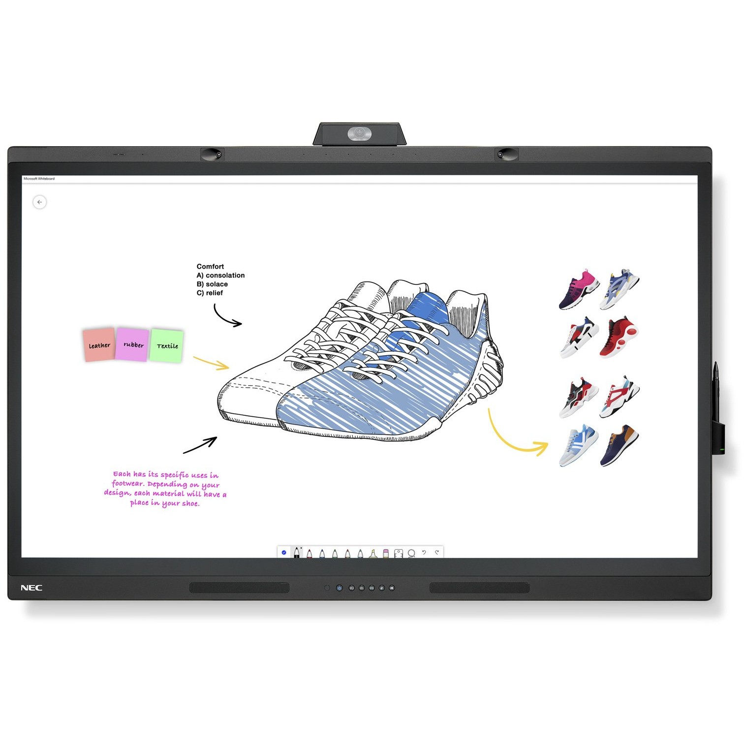 TV NEC WD551 55IN-10