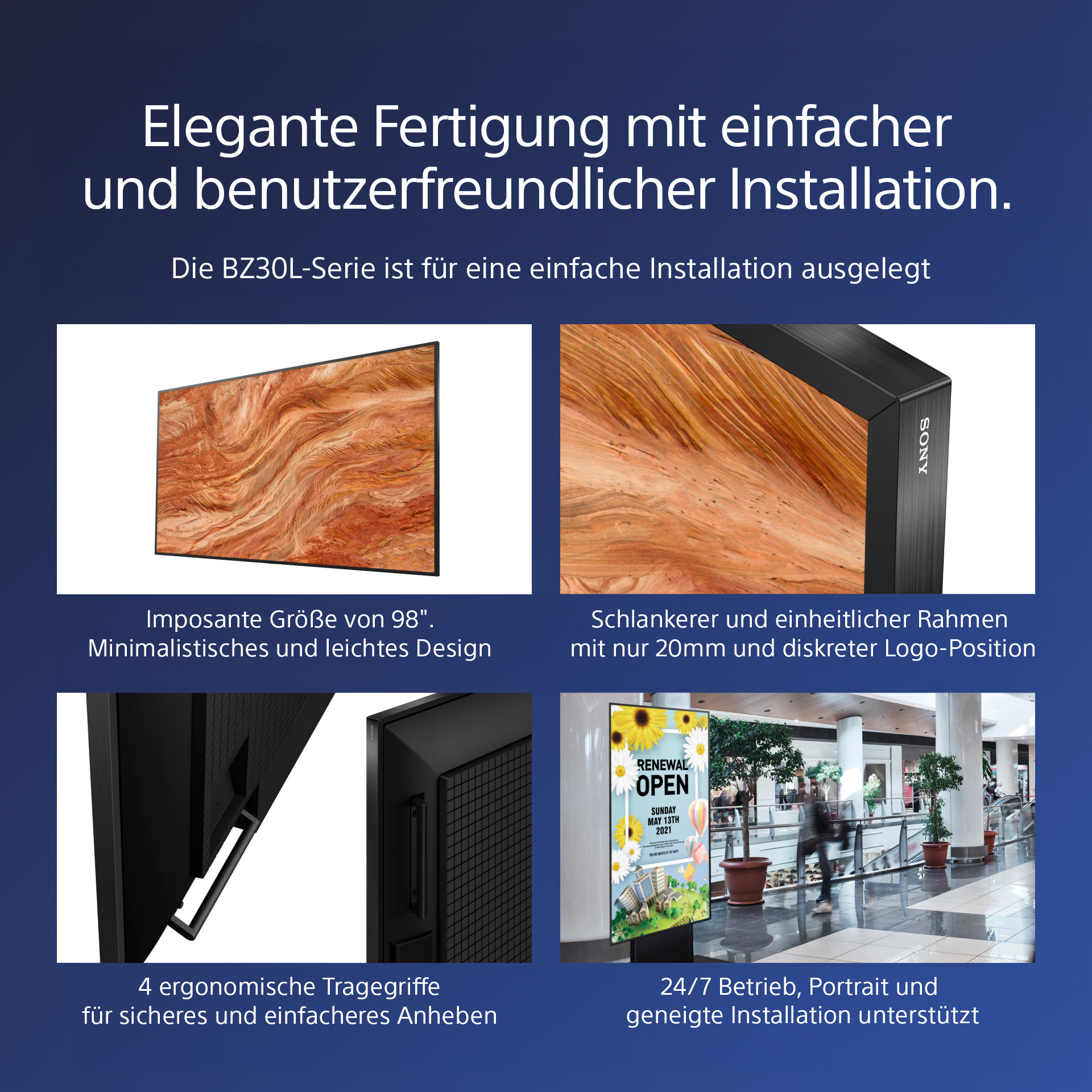 TV SONY FW-98BZ30L (98" 4K OLED, 120Hz, HDMI, USB, Android TV)-11