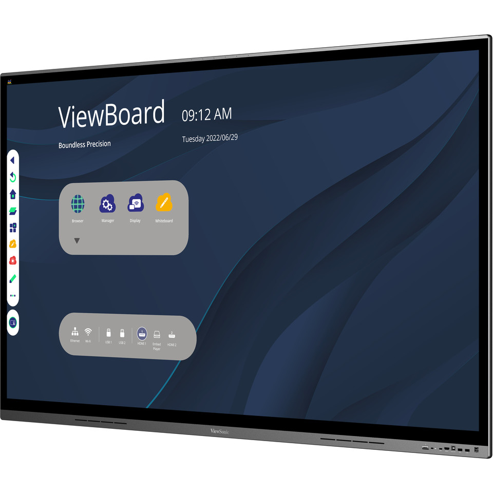 Monitor VIEWSONIC IFP7562 189.2cm (4K, 450nits, HDMI/VGA/USB-C)-2