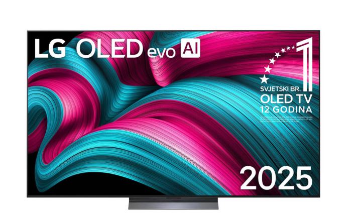 TV LG OLED evo AI OLED65C5ELB webOS 26 (165 cm, 4K Ultra HD, Dolby Vision, HDR10, AI Sound Pro, DVB-T2/C/S2)