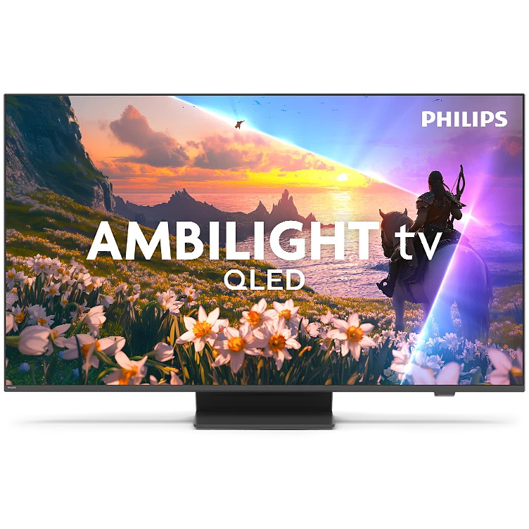 TV PHILIPS QLED 55PUS8600/12 Titan OS (139 cm, 4K UHD Ambilight, HDR10+, AI Sound, Smart TV)