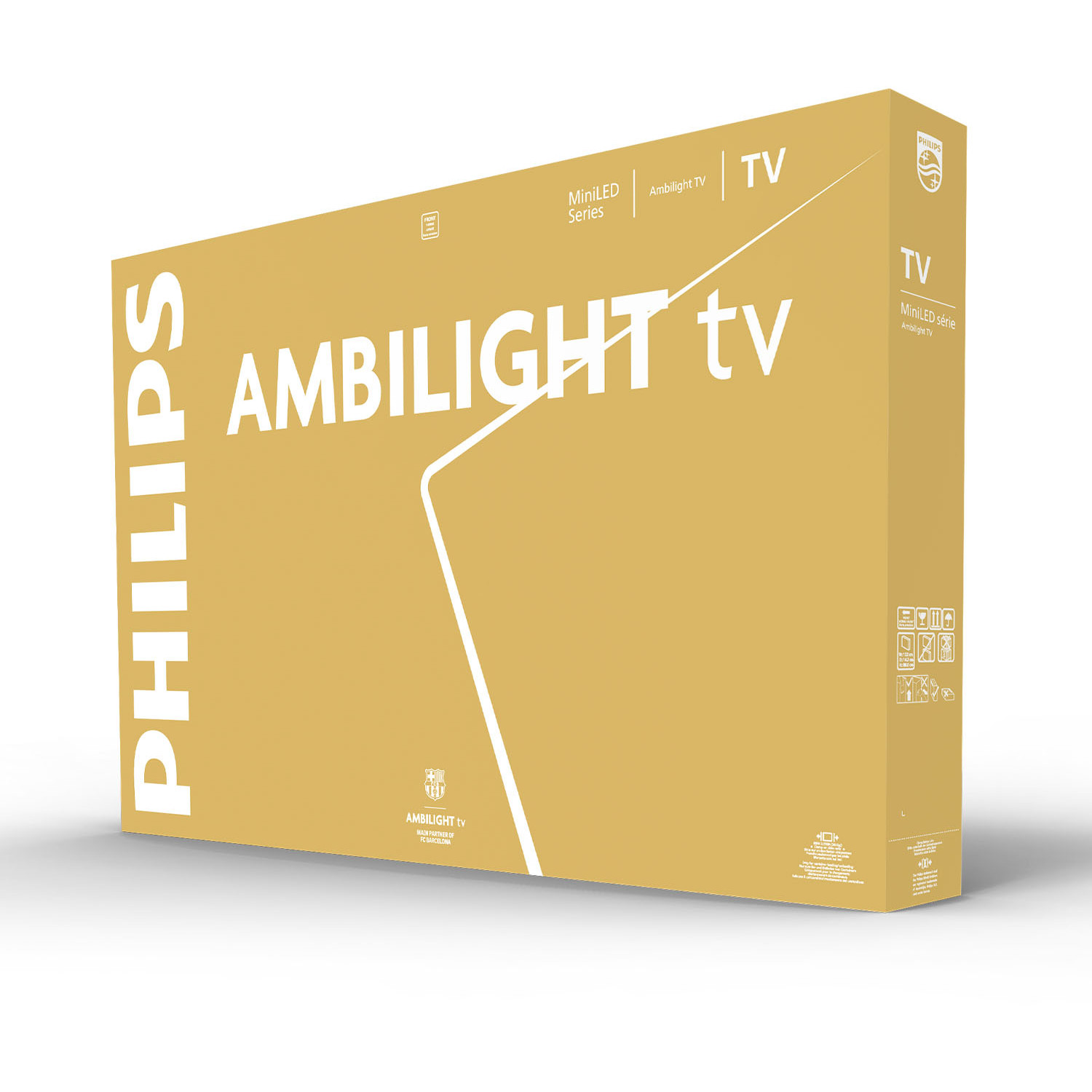 TV PHILIPS miniLED 85MLED910/12 TitanOS (215 cm, 4K UHD Ambilight, HDR10+, Dolby Atmos, Smart TV)-10