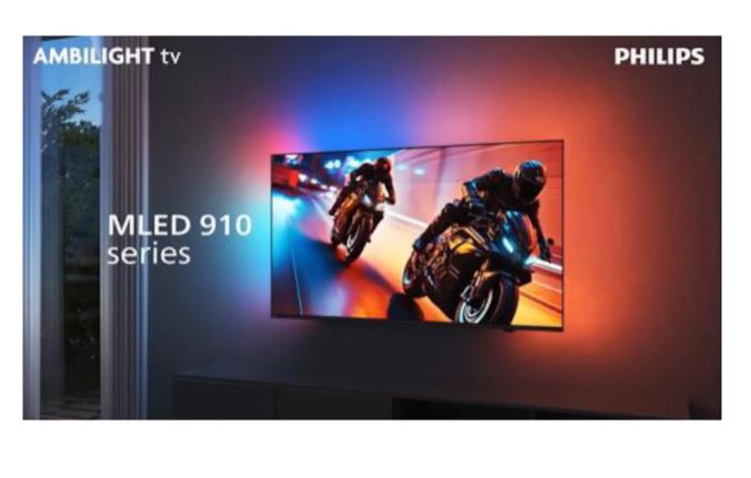 TV PHILIPS miniLED 85MLED910/12 TitanOS (215 cm, 4K UHD Ambilight, HDR10+, Dolby Atmos, Smart TV)-3