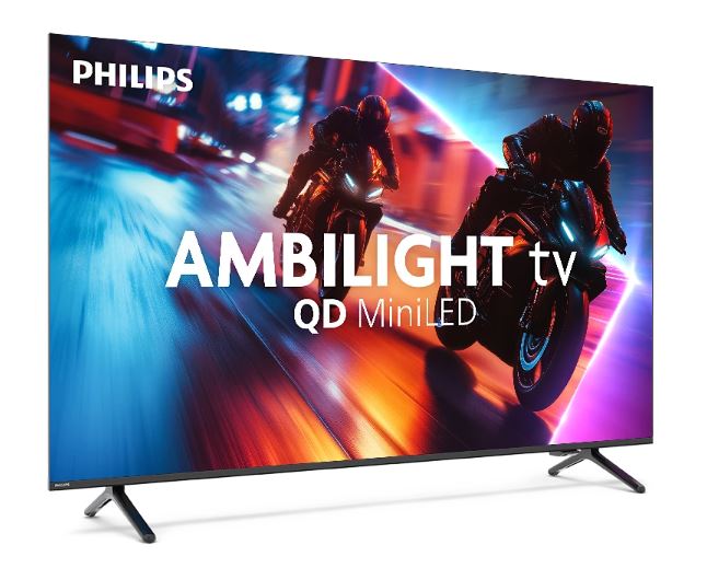 TV PHILIPS Mini LED 65MLED910/12 Titan OS (164 cm, 4K UHD Ambilight, HDR10+ Adaptive, Dolby Atmos, Smart TV)-1