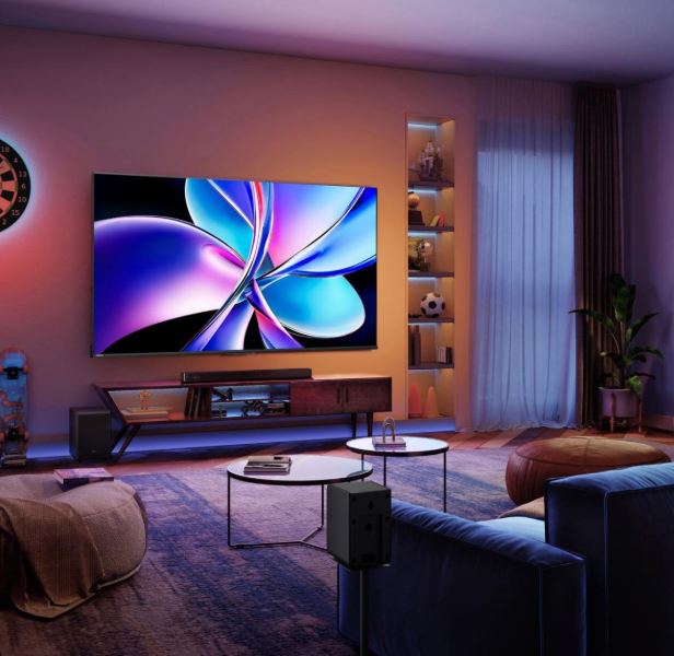 TV HISENSE QLED 85E77Q PRO VIDAA U7.6 (215 cm, 4K UHD, HDR10+ Adaptive, Dolby Atmos, Smart TV)-4