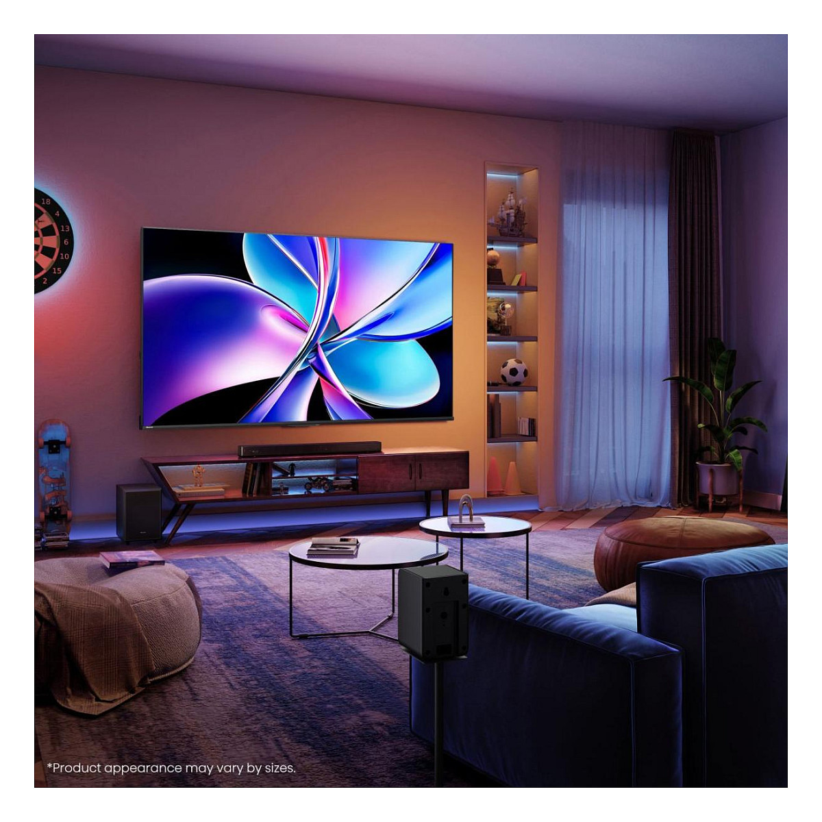 TV HISENSE QLED 75E77Q PRO VIDAA U7.6 (189 cm, 4K UHD, Dolby Vision IQ, HDR10+, Dolby Atmos, Smart TV)-13