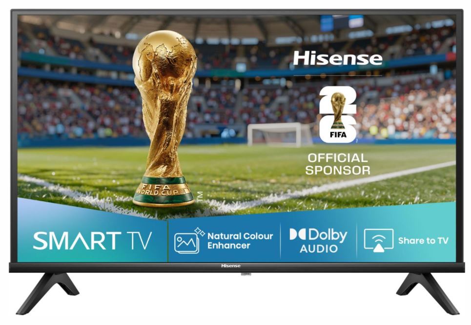 TV HISENSE LED 40A4Q VIDAA U6 (101 cm, Full HD, 60Hz, DTS Virtual:X, Smart TV)-0