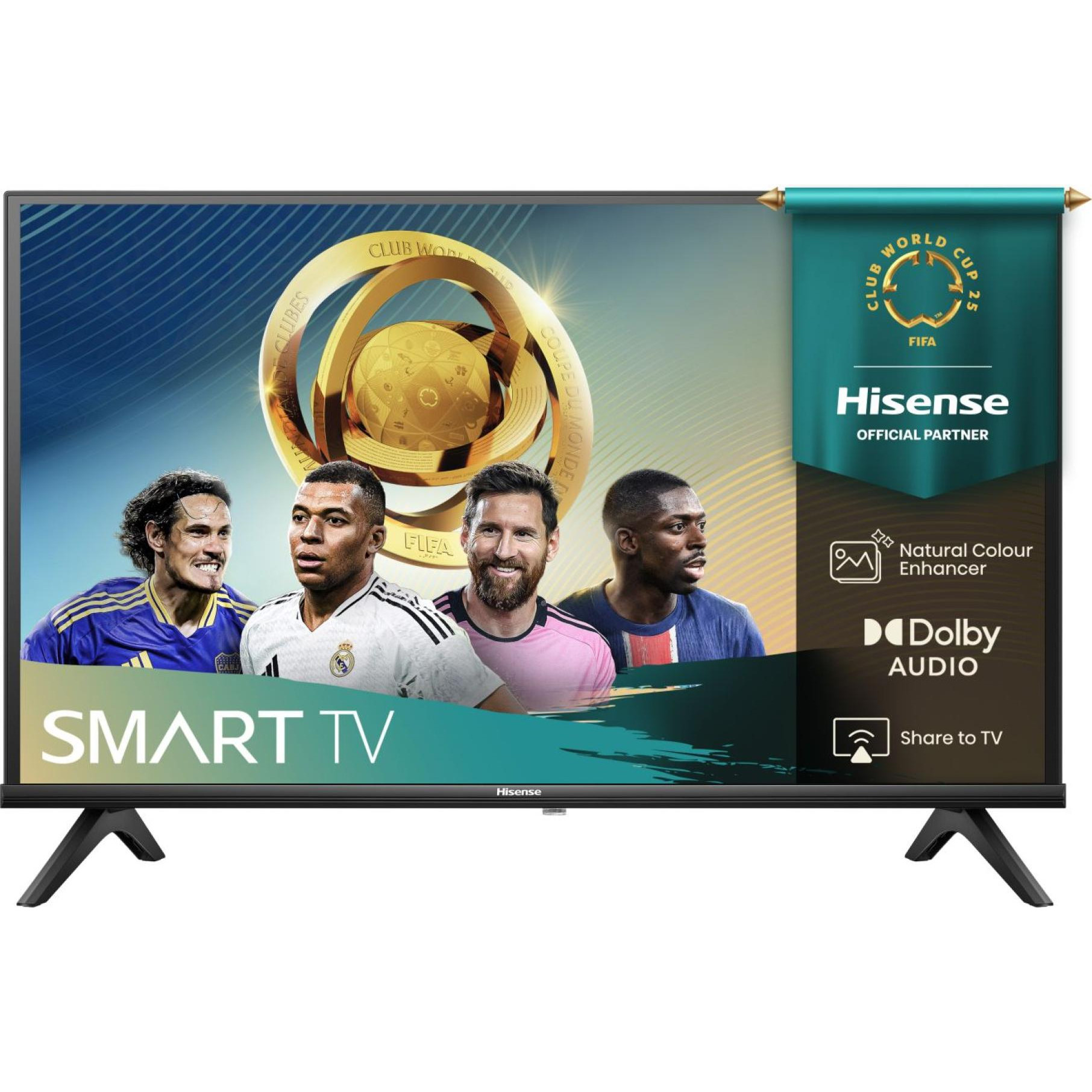 TV HISENSE LED 32E4QT VIDAA (80 cm, HD-Ready, HDR10, DTS Virtual:X, Smart TV)