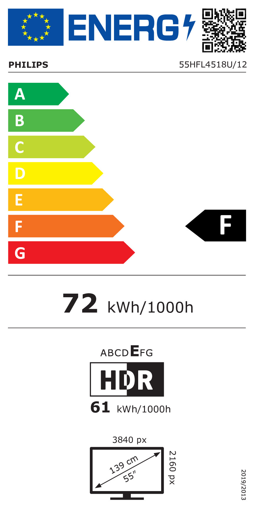 TV PHILIPS MediaSuite LED 55HFL4518U/12 Android TV (139 cm, 4K UHD, HDR10, Dolby Atmos, Hotel TV, Smart TV)-1