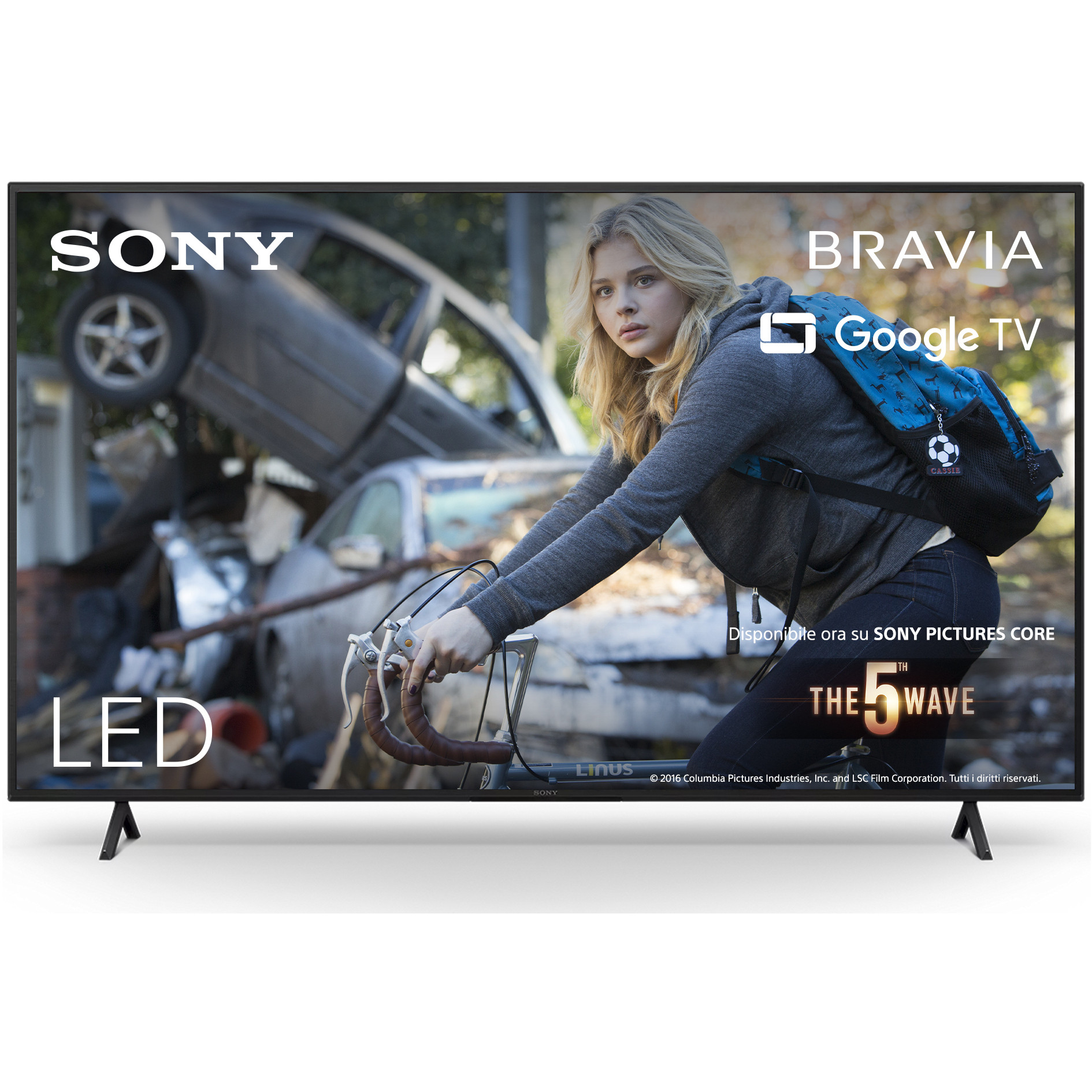 TV SONY Bravia Direct LED KD75X75WLA Google TV (189 cm, 4K UHD, HDR10, X-Balanced Speaker, Smart TV)-0