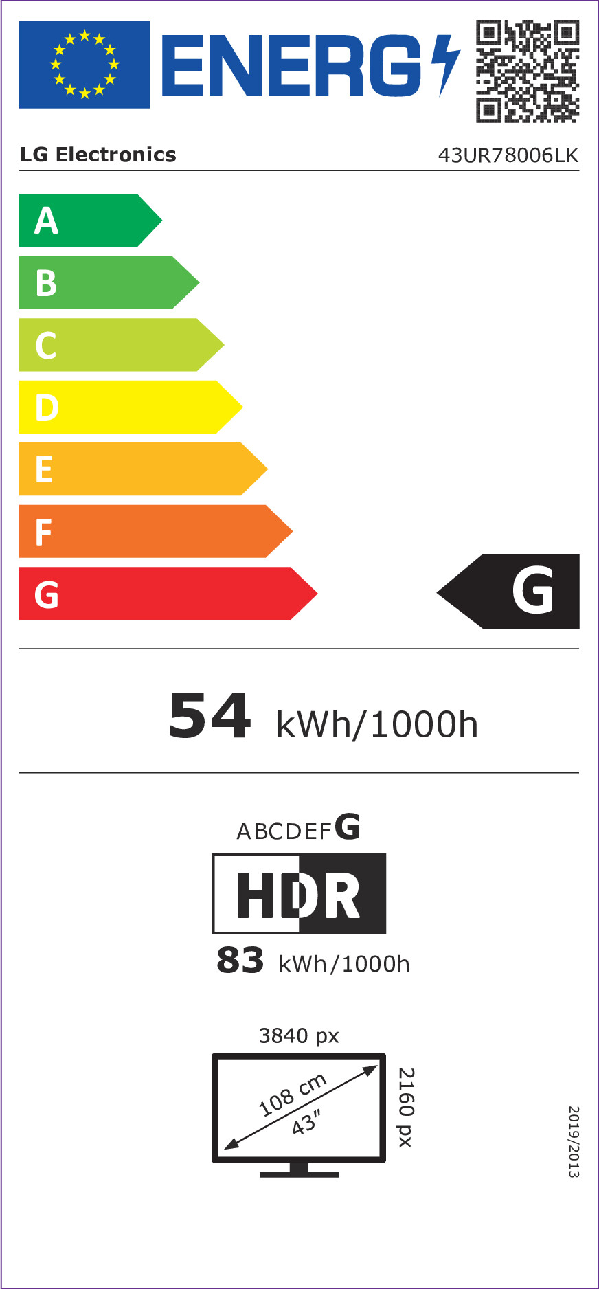 TV LG 43UR78006LK 43" (108 cm, 3840x2160, 50Hz, a5 Gen6, 4K, HDMI x3, USB x2, LAN, WiFi, webOS23, crna)-13