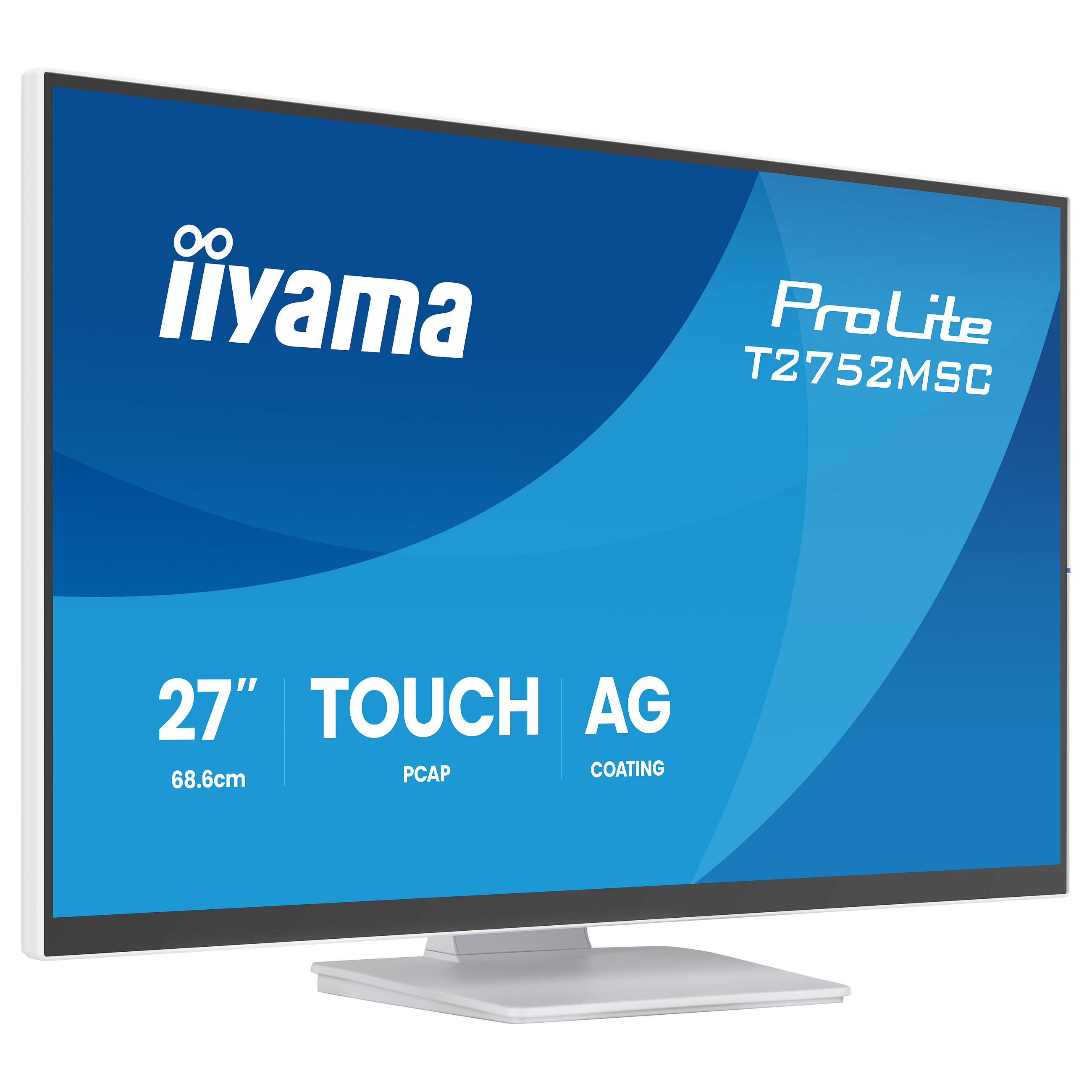 Monitor IIYAMA ProLite T2752MSC-W1AG 68,6 cm/27" (1920x1080) IPS 5 ms Touch-1