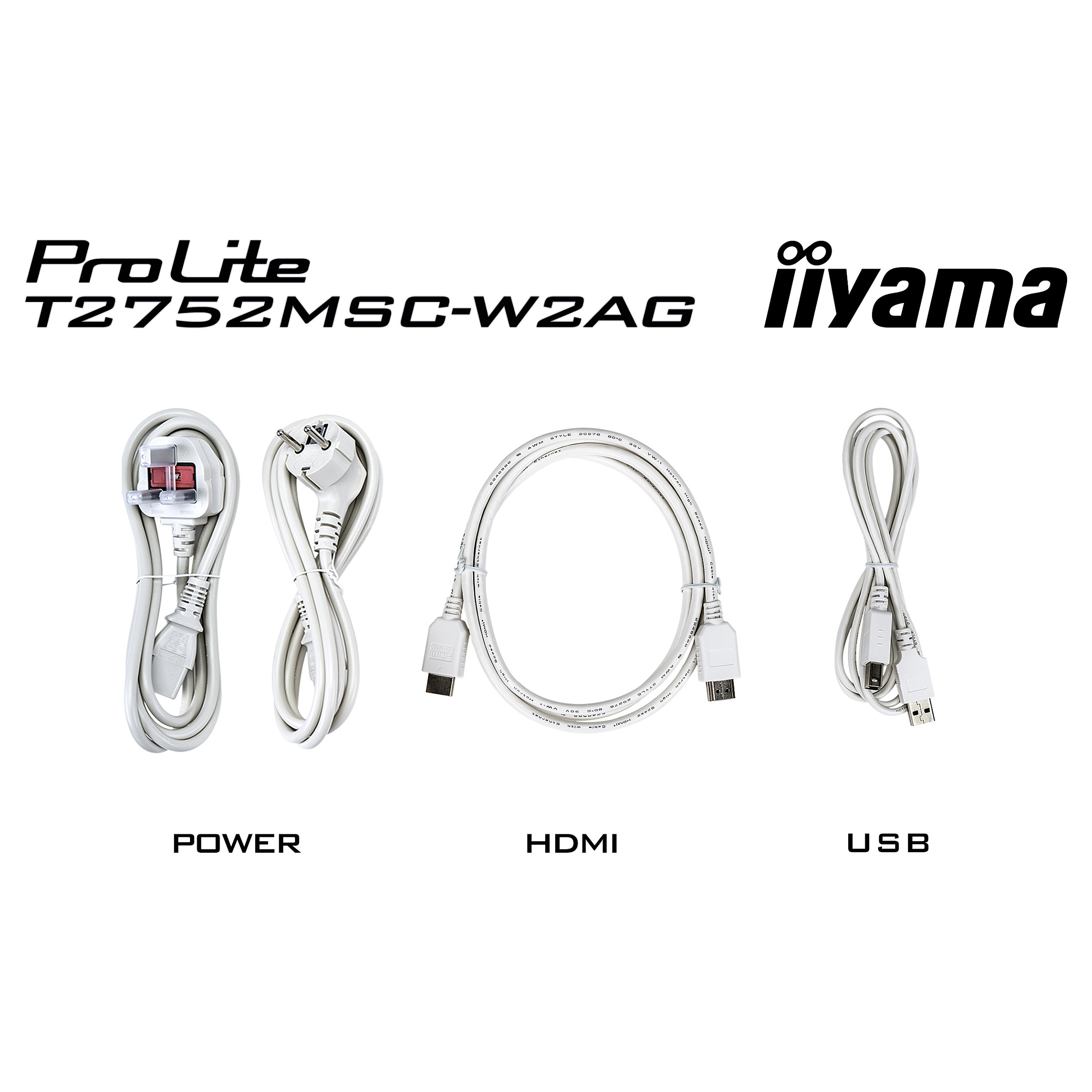 Monitor IIYAMA ProLite T2752MSC-W1AG 68,6 cm/27" (1920x1080) IPS 5 ms Touch-10