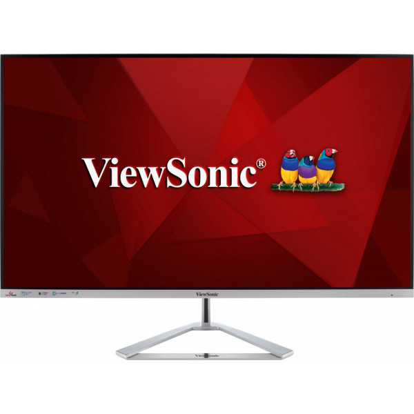 Monitor VIEWSONIC VX3276-MHD-3 81,3cm/32'' (1920x1080) IPS 4ms HDMI VGA DisplayPort VESA Silver-0