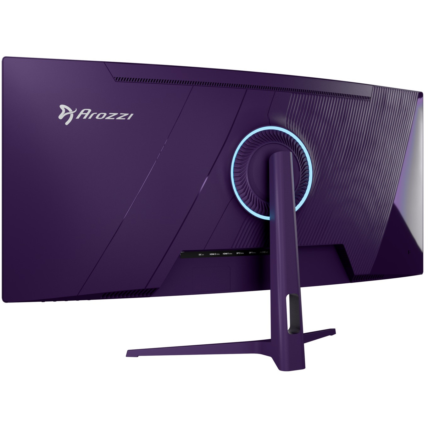 Gaming Monitor AROZZI Nova 34" UWQHD VA 165Hz 1ms Curved HDR FreeSync Premium Ljubičasti-4