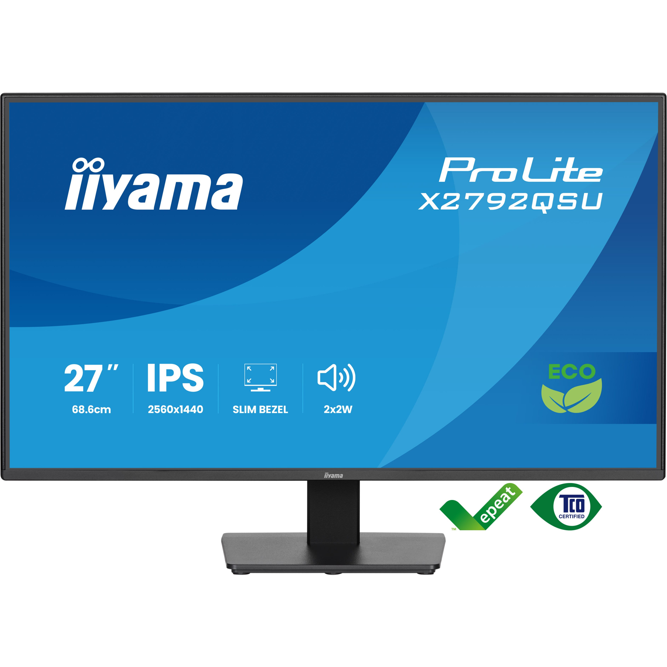 Monitor IIYAMA X2792QSU-B1 (27", 169, HDMI, DP, 2xUSB, ips)-1