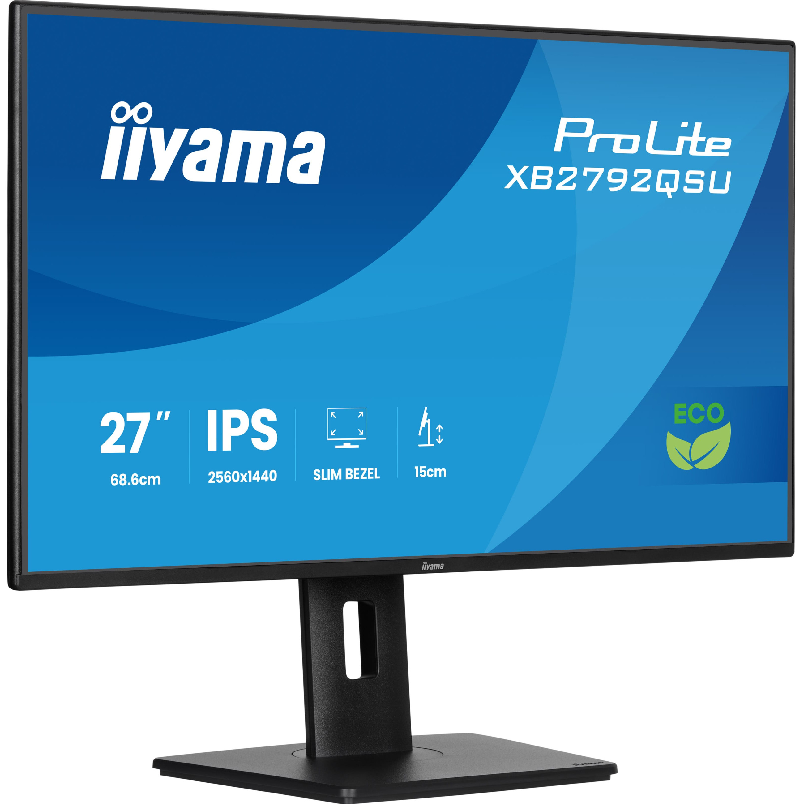 Monitor IIYAMA XB2792QSU-B1 (27", 2560x1440, IPS, HDMI, DP, 2xUSB)-16