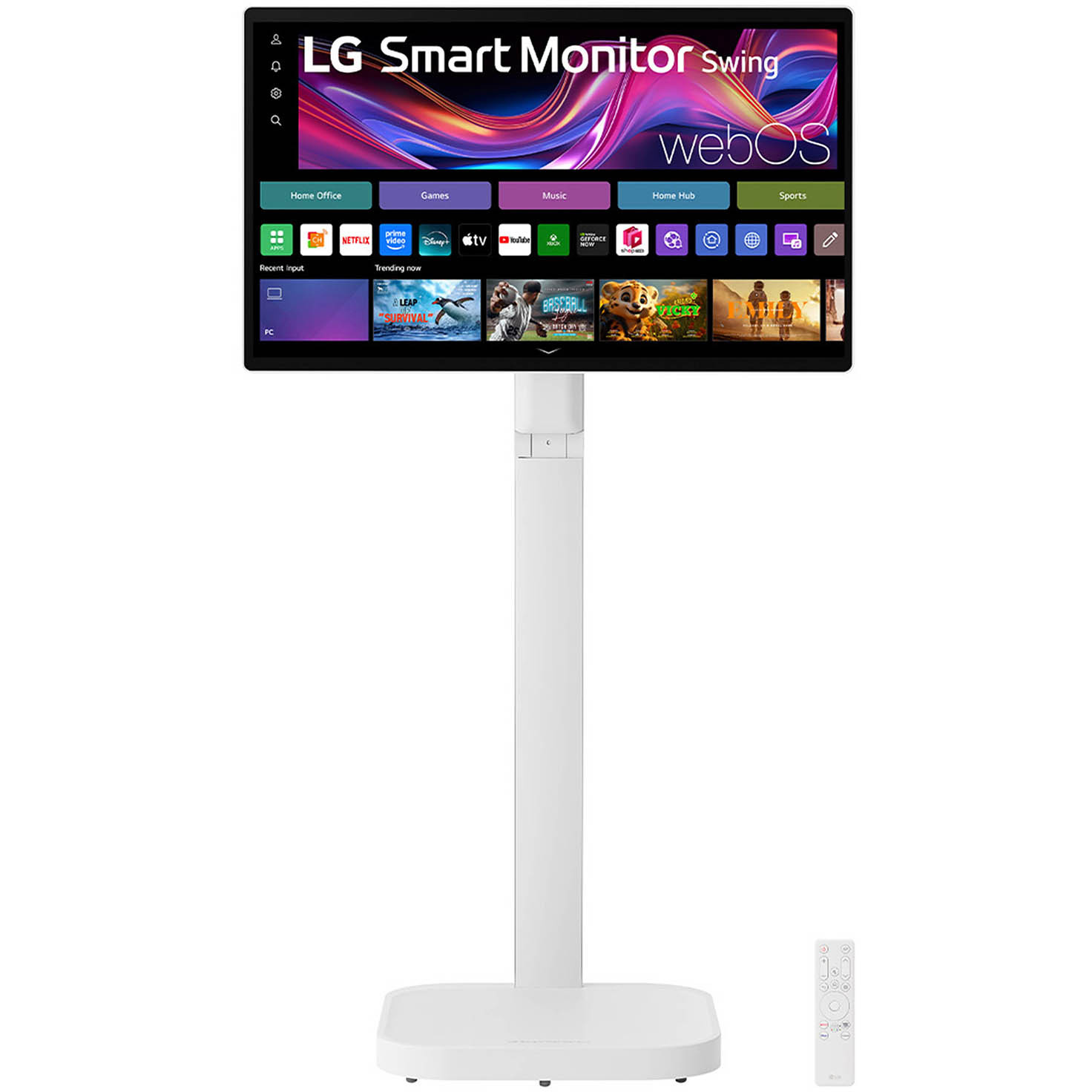 Monitor LG 32U889SA-W 31,5" (3840×2160) IPS 5 ms 60Hz USB-C (65W) ×3 HDMI ×2 Touchscreen-0