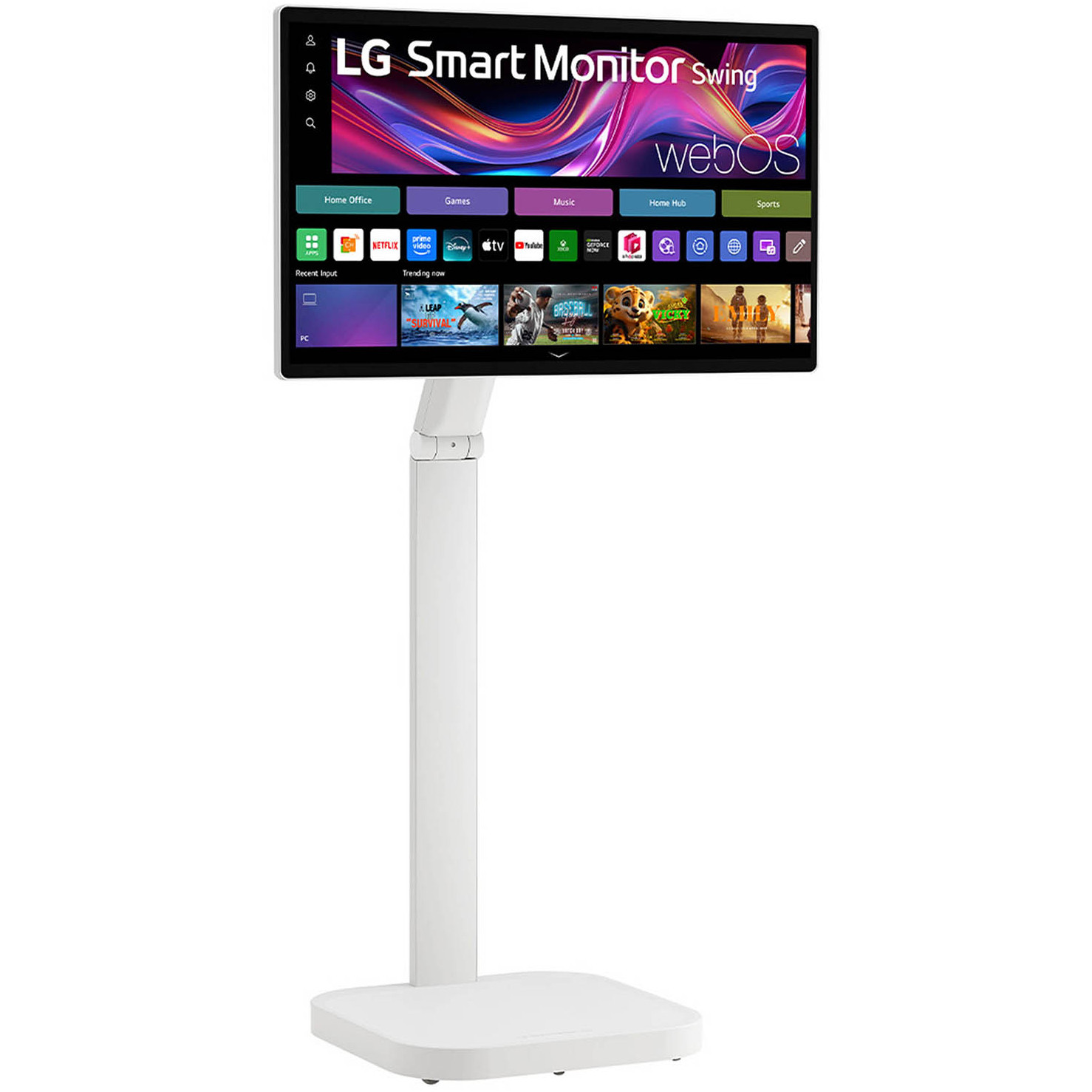 Monitor LG 32U889SA-W 31,5" (3840×2160) IPS 5 ms 60Hz USB-C (65W) ×3 HDMI ×2 Touchscreen-1