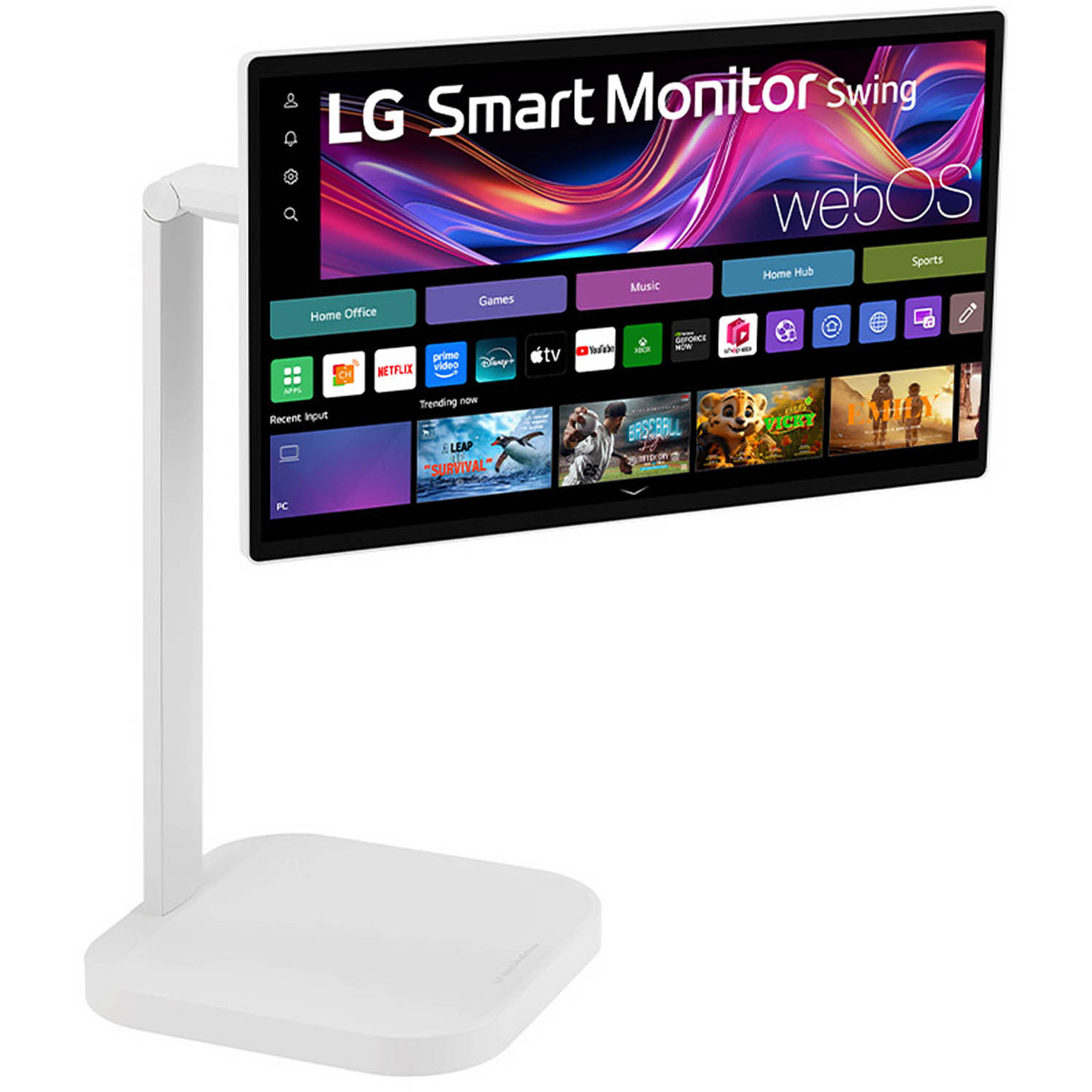 Monitor LG 32U889SA-W 31,5" (3840×2160) IPS 5 ms 60Hz USB-C (65W) ×3 HDMI ×2 Touchscreen-2