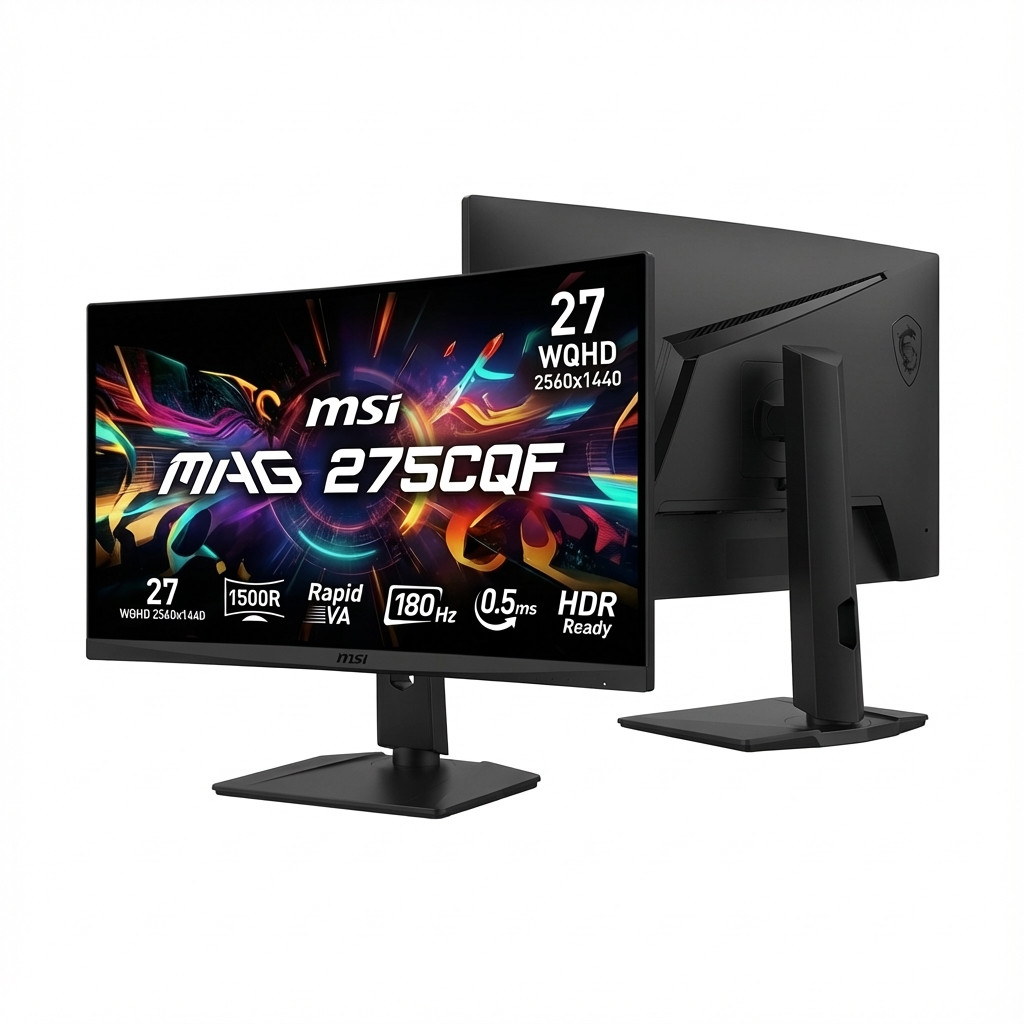 Monitor MSI MAG 275CQF E18 68,58cm/27" (2560x1440) Curved RapidVA 0,5ms 180Hz-0