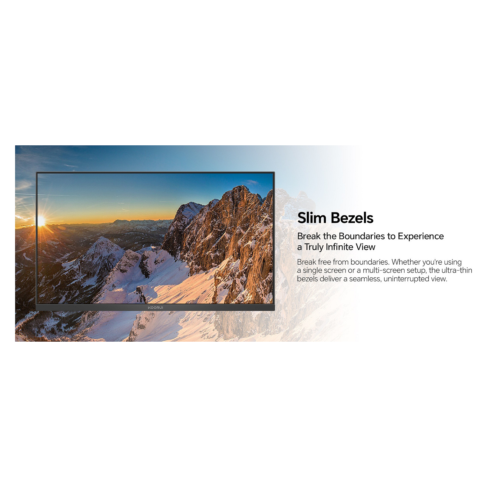 Monitor KOORUI E2212F FHD 54,5 cm (21,45 Zoll)-6