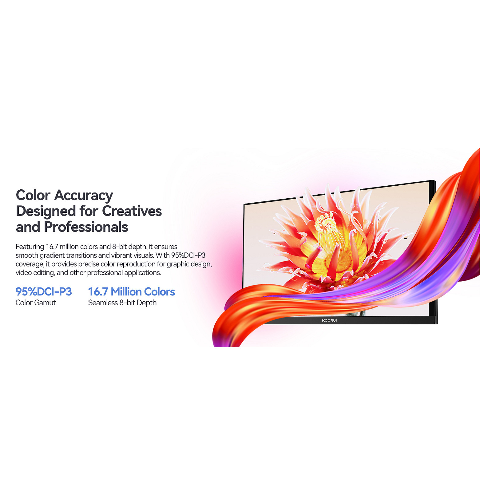 Monitor KOORUI E2721F QHD 68,6 cm (27 Zoll)-3