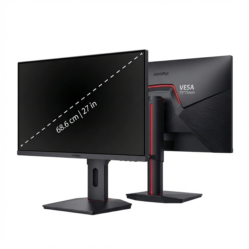 Monitor KOORUI G2741L 4K UHD Gaming 68,6 cm (27 Zoll)-0