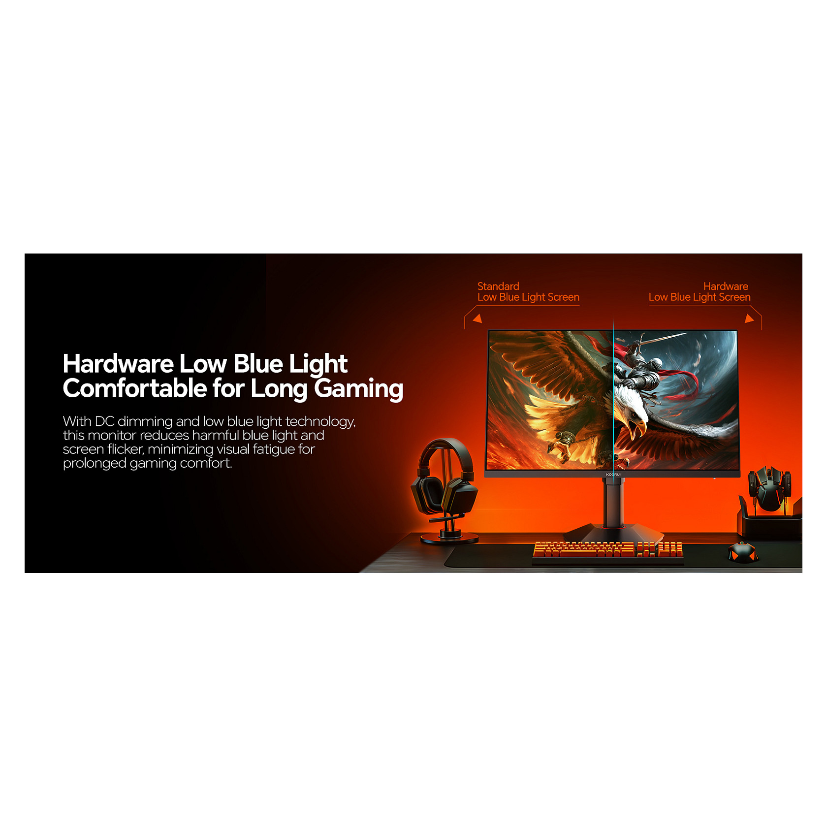Monitor KOORUI G2741L 4K UHD Gaming 68,6 cm (27 Zoll)-7