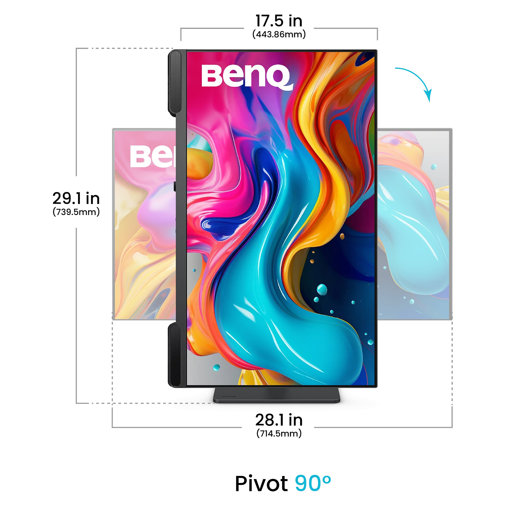 Monitor BENQ PV3200U 32" 3840 x 2160 4K @ 60 Hz-4