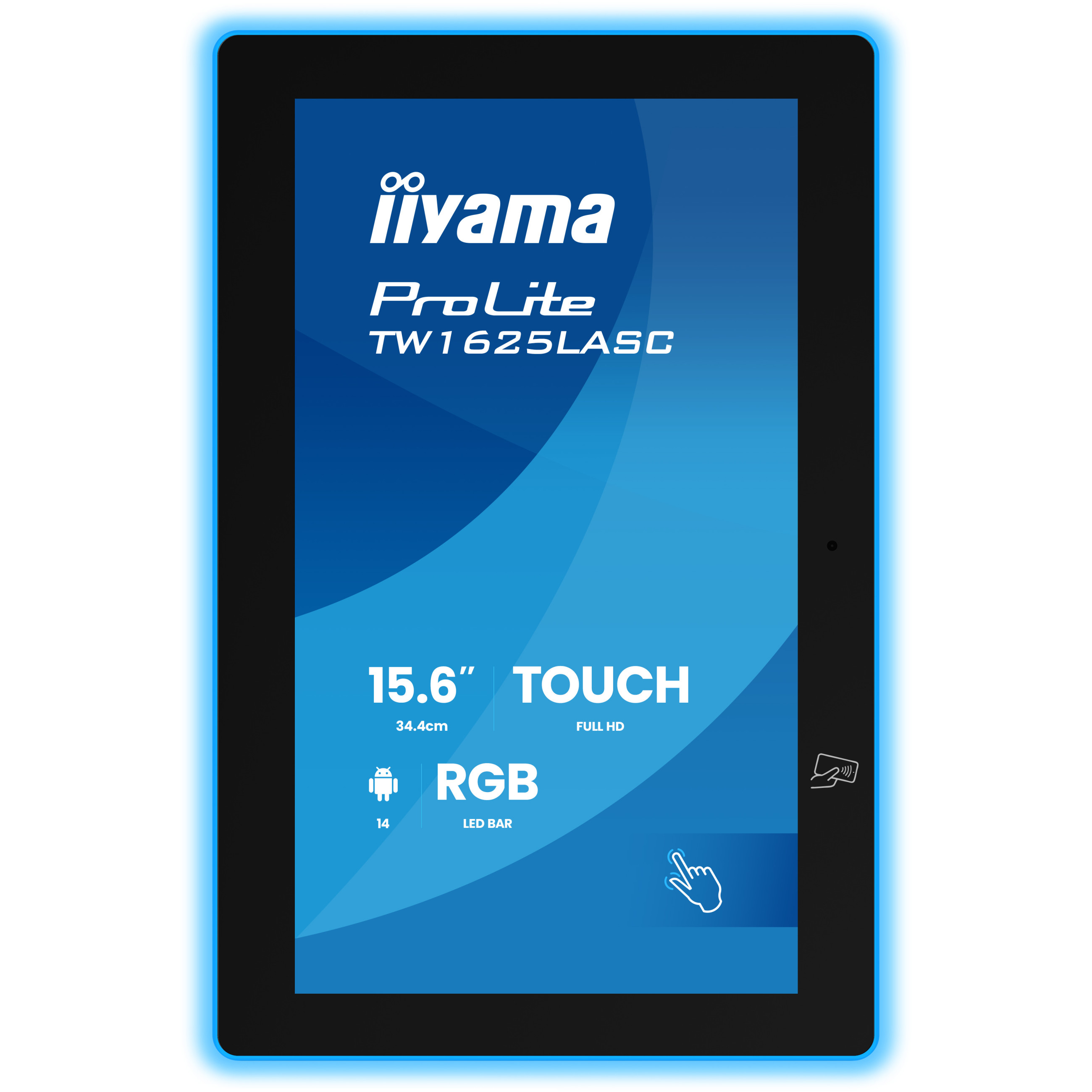 Monitor IIYAMA TW1625LASC-B3PNR 15,6" M-Touch IPS-1