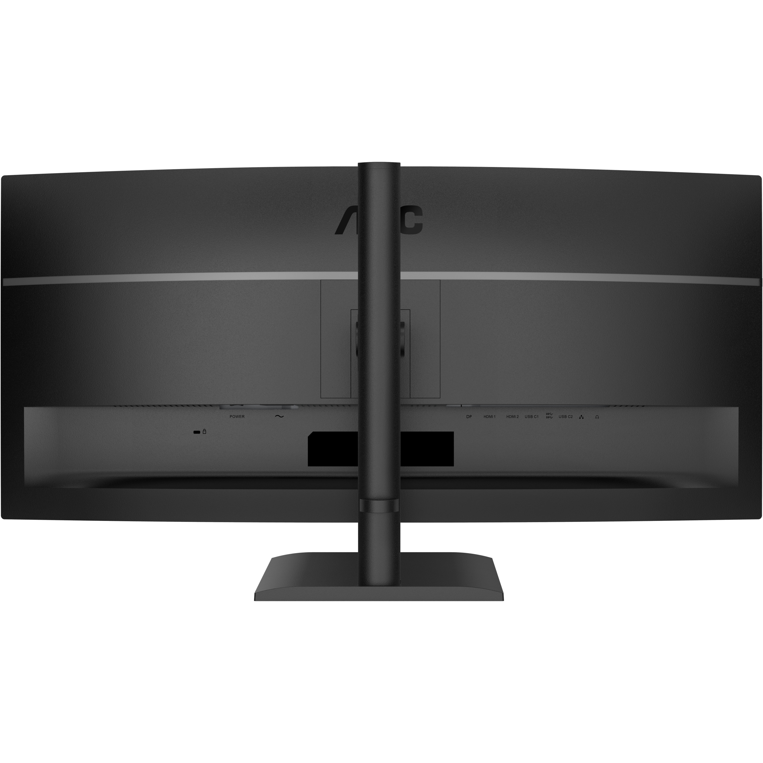 Monitor AOC CU34E4CV 34" (3440x1440, 100Hz, VA, 1ms, 2xHDMI, DP, USB-C, zakrivljen)-3