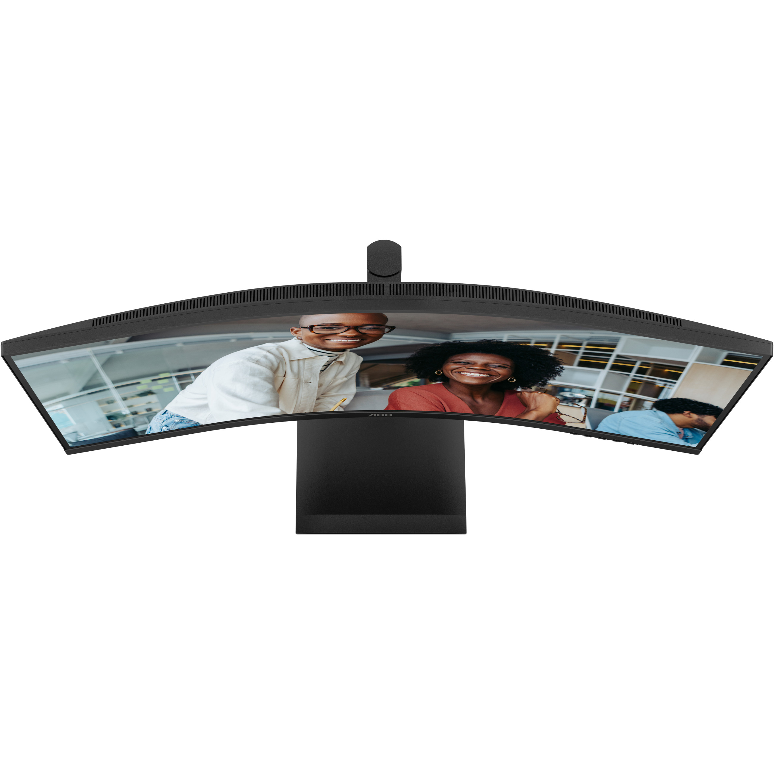 Monitor AOC CU34E4CV 34" (3440x1440, 100Hz, VA, 1ms, 2xHDMI, DP, USB-C, zakrivljen)-4