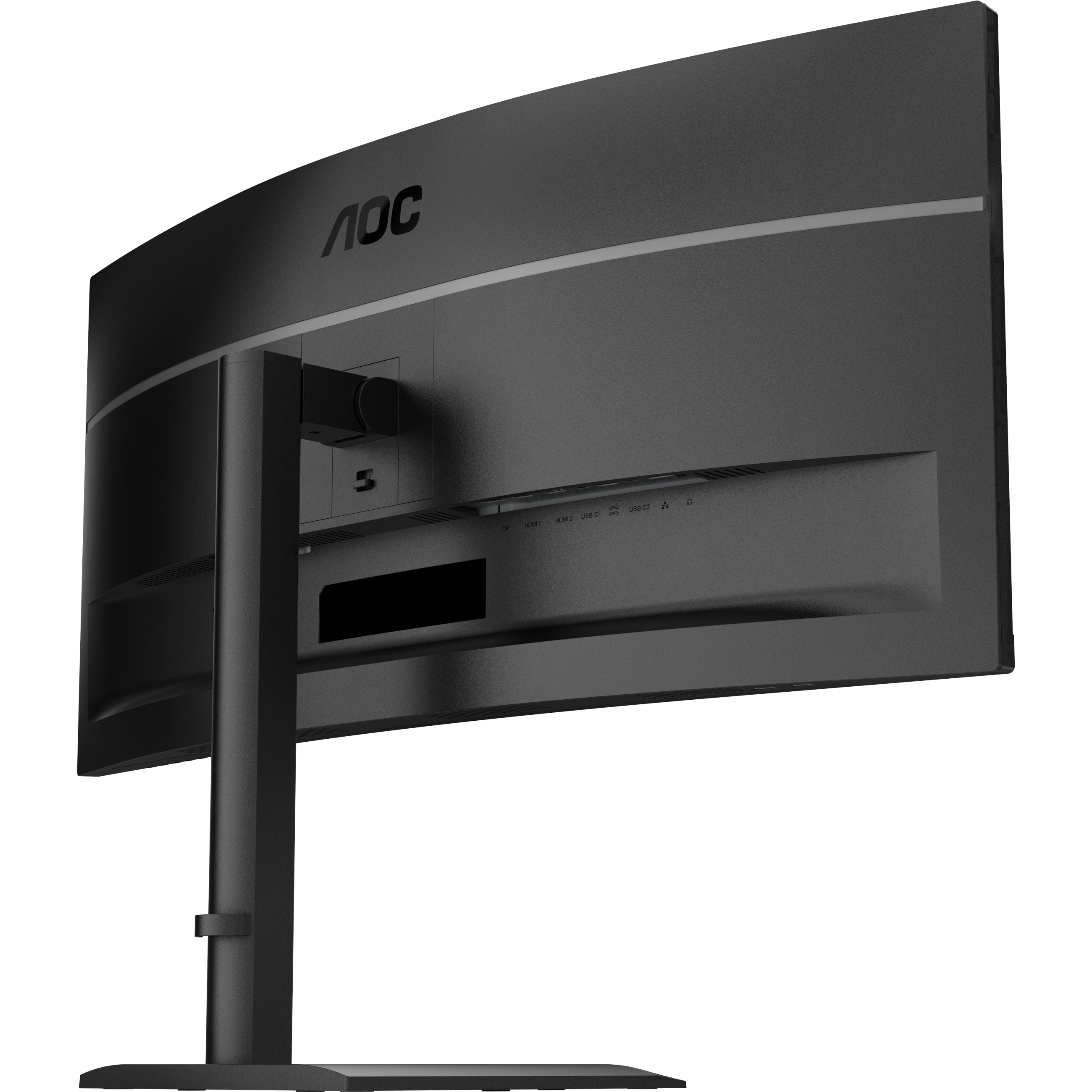 Monitor AOC CU34E4CV 34" (3440x1440, 100Hz, VA, 1ms, 2xHDMI, DP, USB-C, zakrivljen)-8