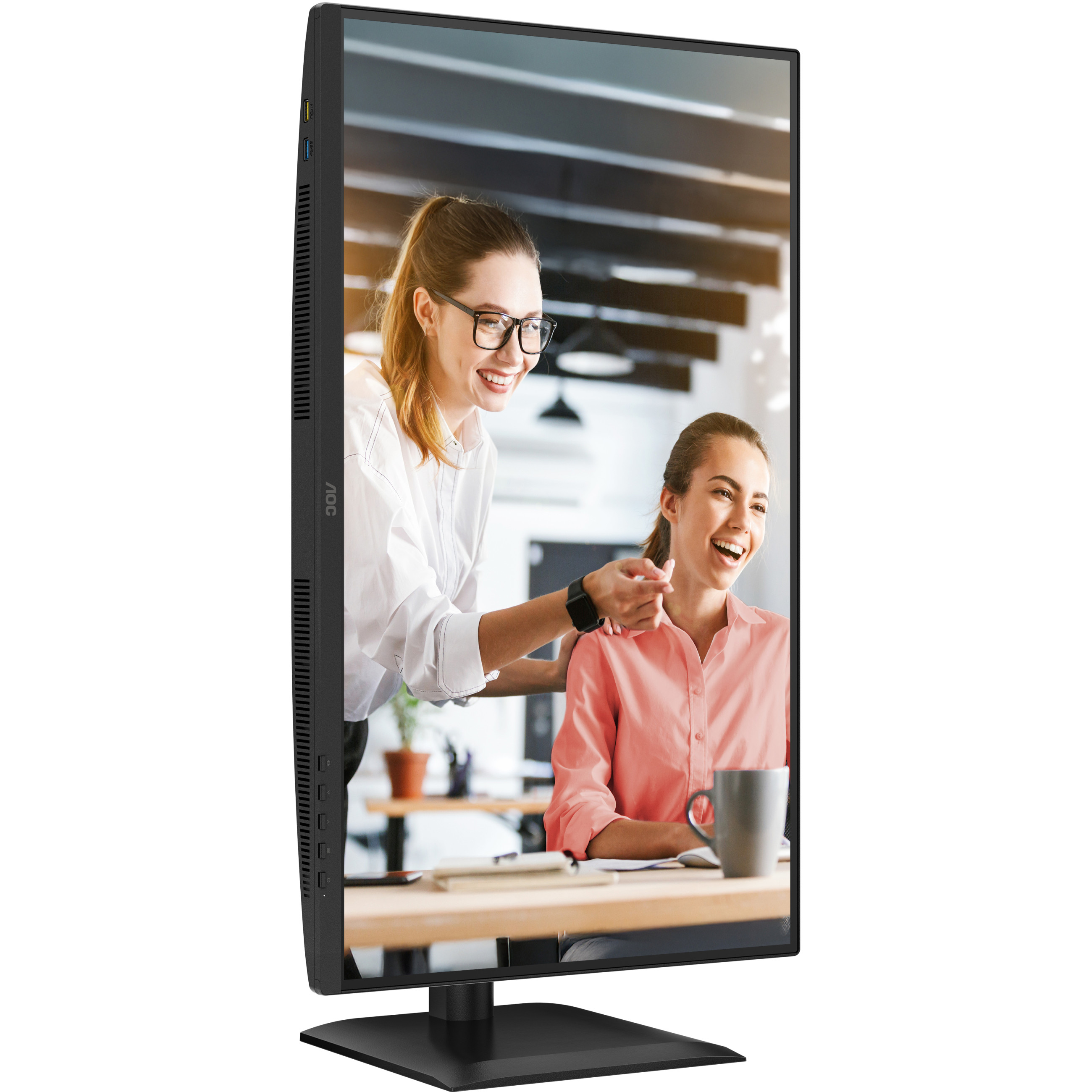 Monitor AOC Q27E4CV 68,6cm (27") 1609 HDMI+DP+USB-C Lift black-20