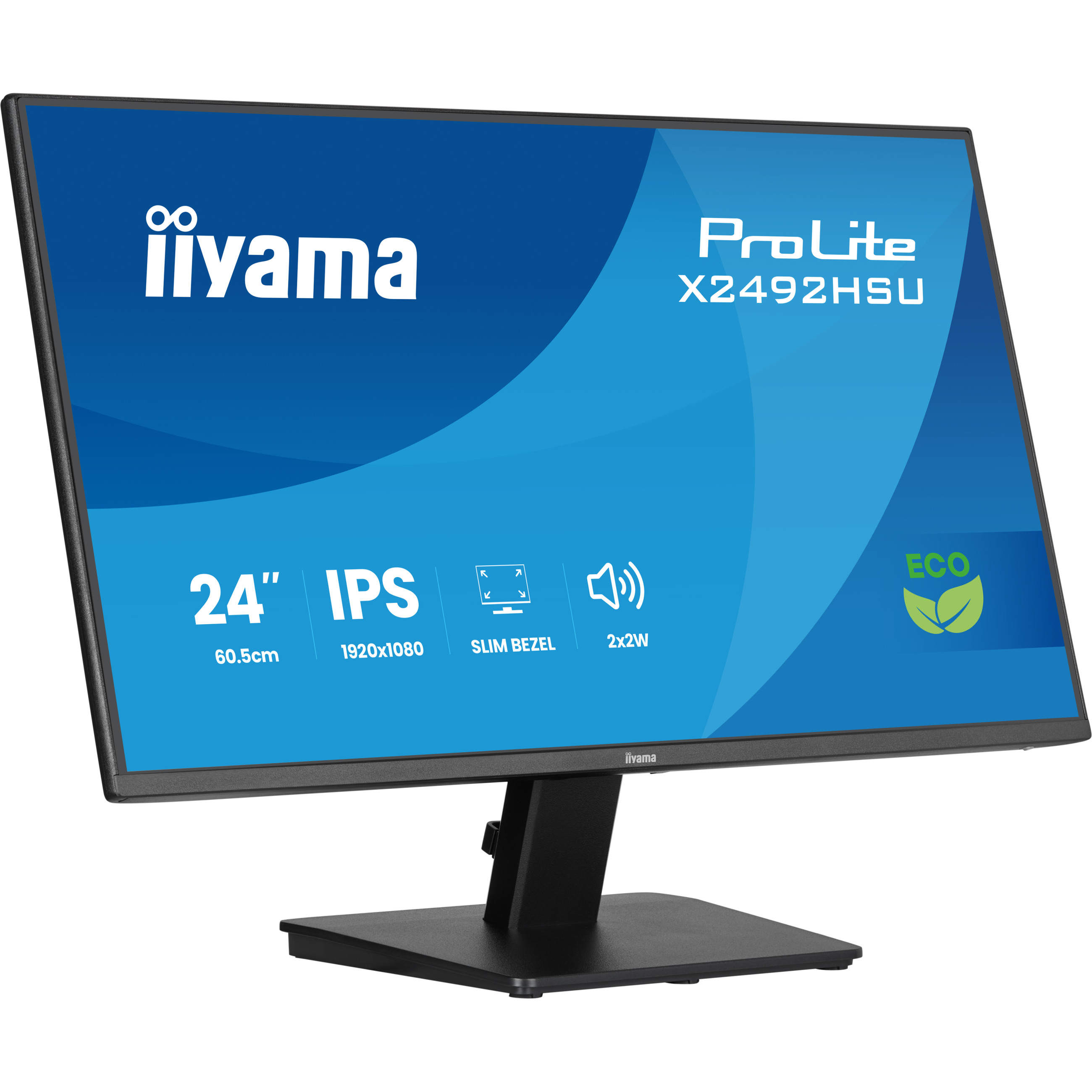 Monitor IIYAMA X2492HSU-B1 60.5cm (24") 1610 HDMI DP 2xUSB IPS-13