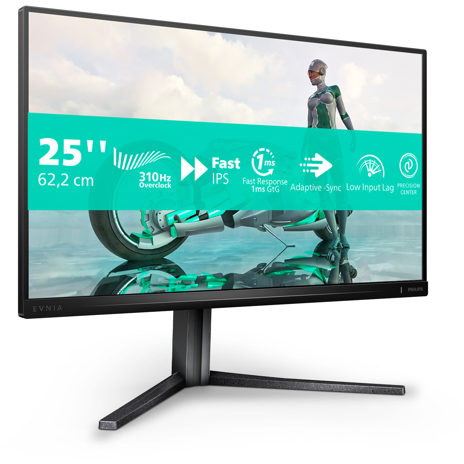 Monitor PHILIPS 25M2N3200U 00 (25 inča, 4K UHD, 60Hz, IPS, USB-C)-1