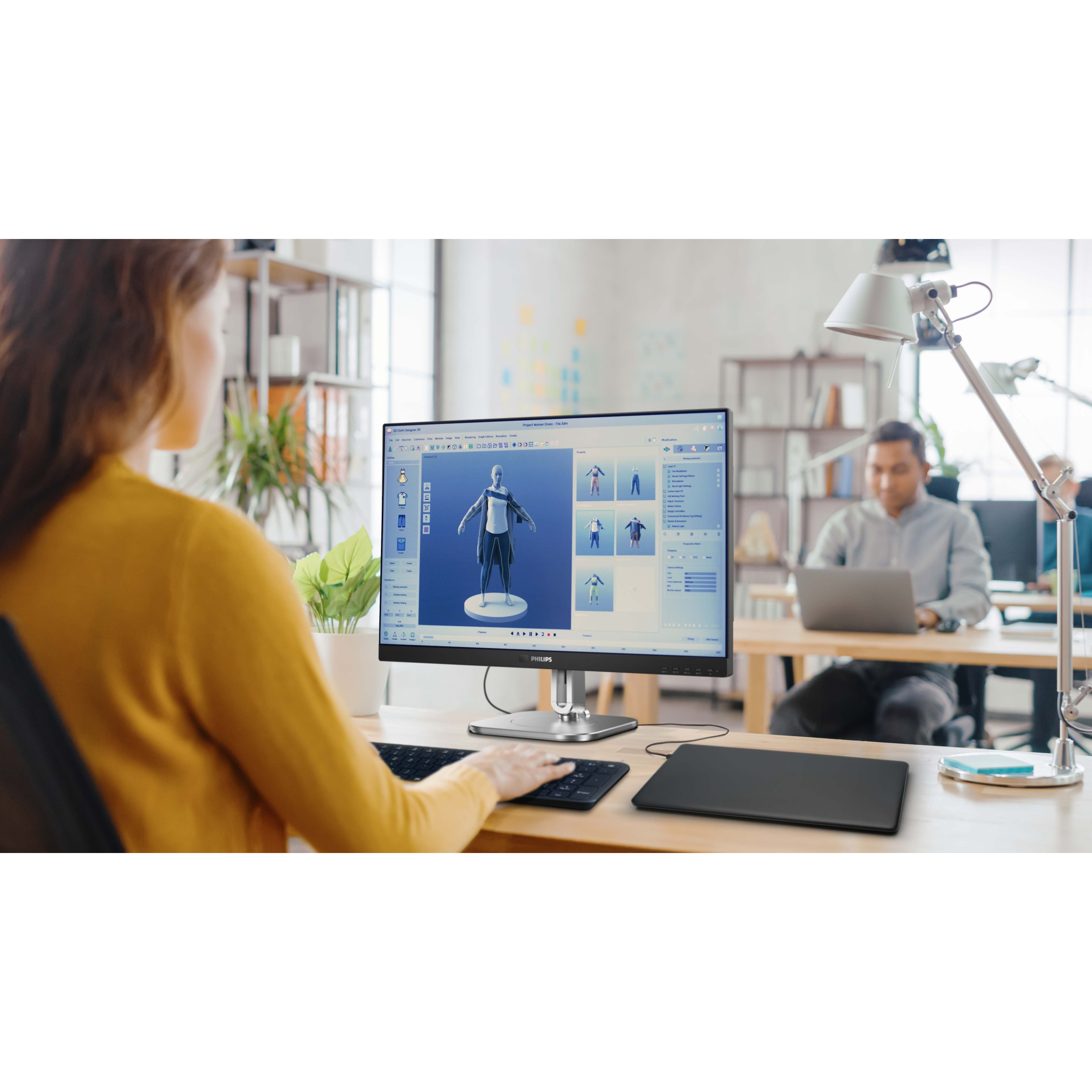 Monitor PHILIPS 27Z 2560x1440 120Hz IPS Flat H/A (68,58 cm, 2560x1440, 120Hz, USB HUB, DP, 2xHDMI)-5