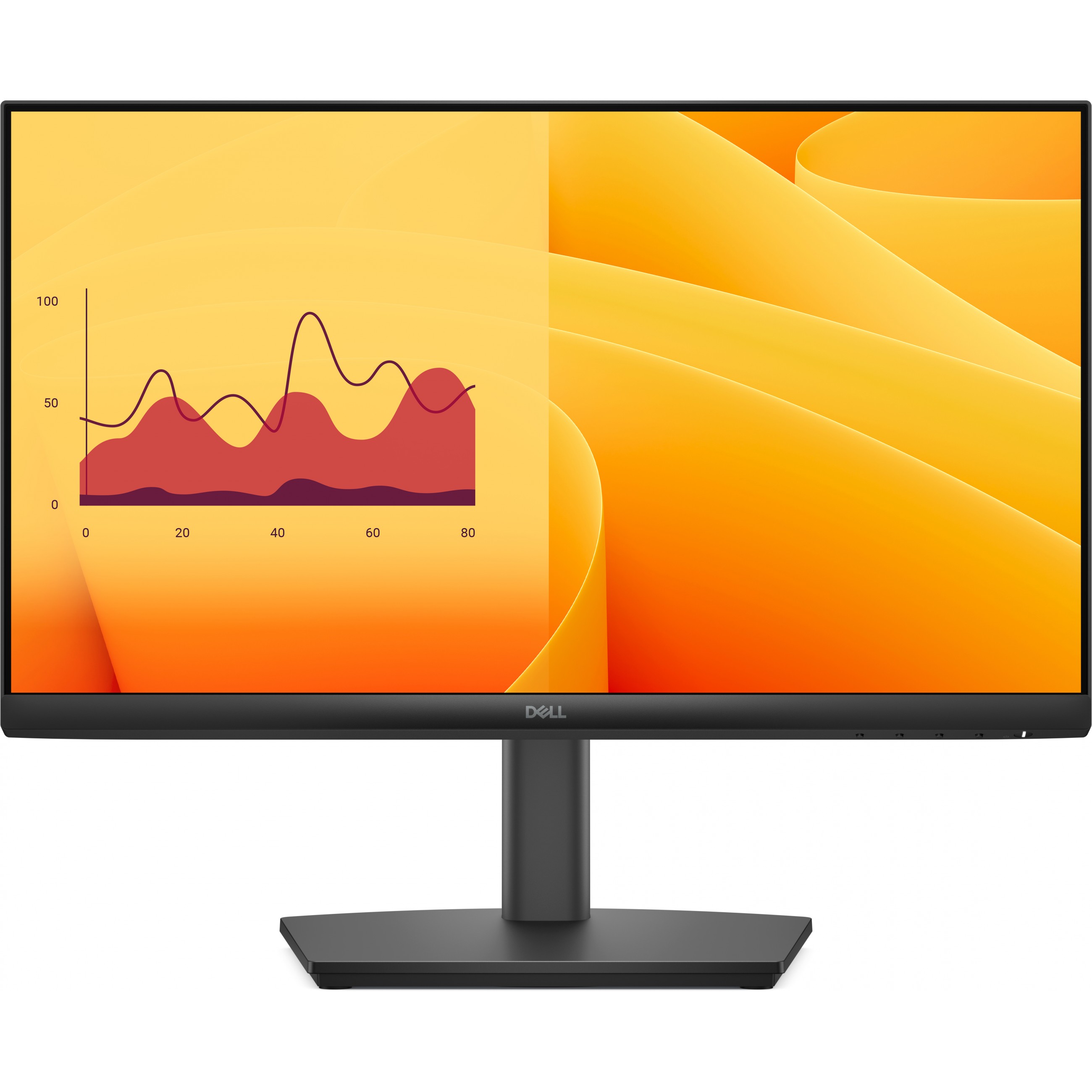 Monitor DELL Pro 22 Adjustable Stand E2225HSM (54.61 cm, 1920x1080, VA, 100Hz, HDMI, DP, VGA)