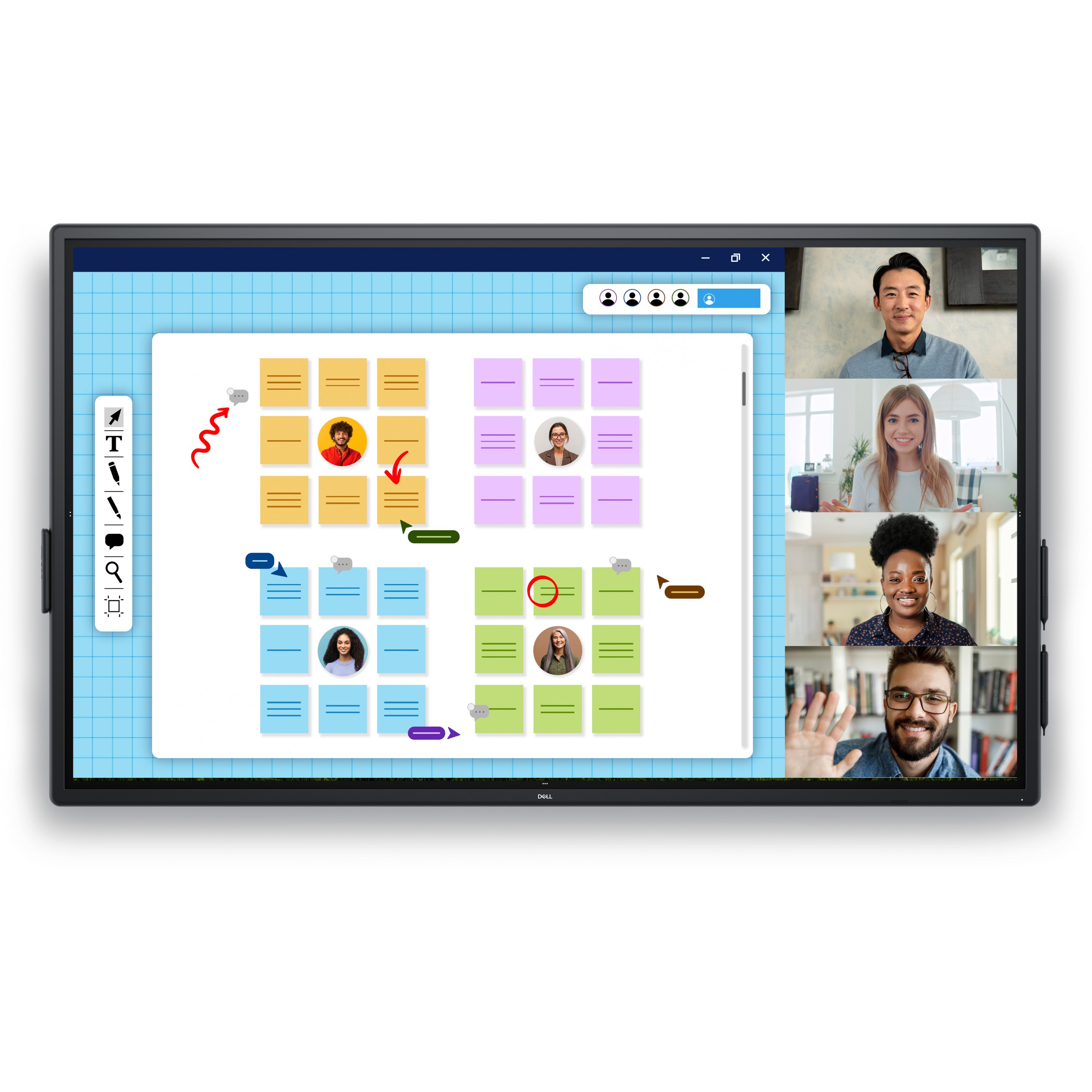 Monitor DELL Pro 75 Plus (189.23cm, 4K, IPS, 3840x2160, 169, 400cd/m2, 60Hz, HDMI, DP)