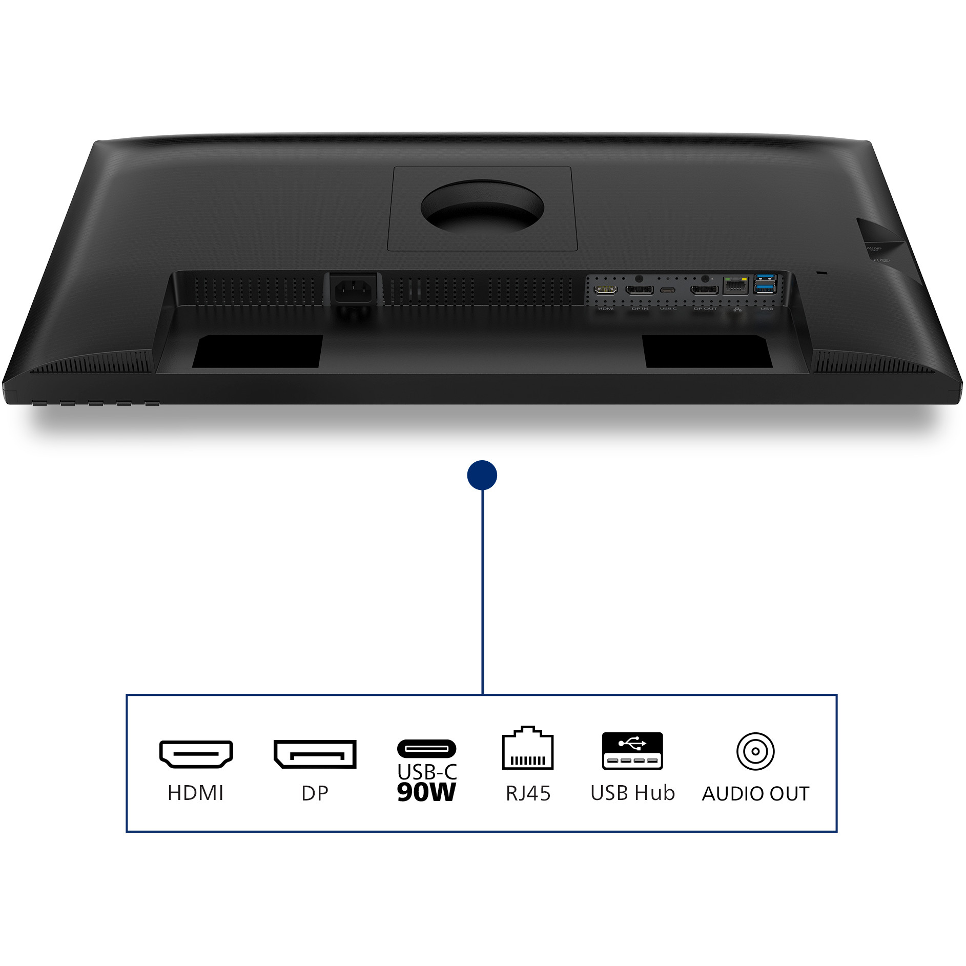 Monitor PHILIPS 27B2U3601 68.5cm (27.0") 1609 HDMI DP USB-C IPS-9