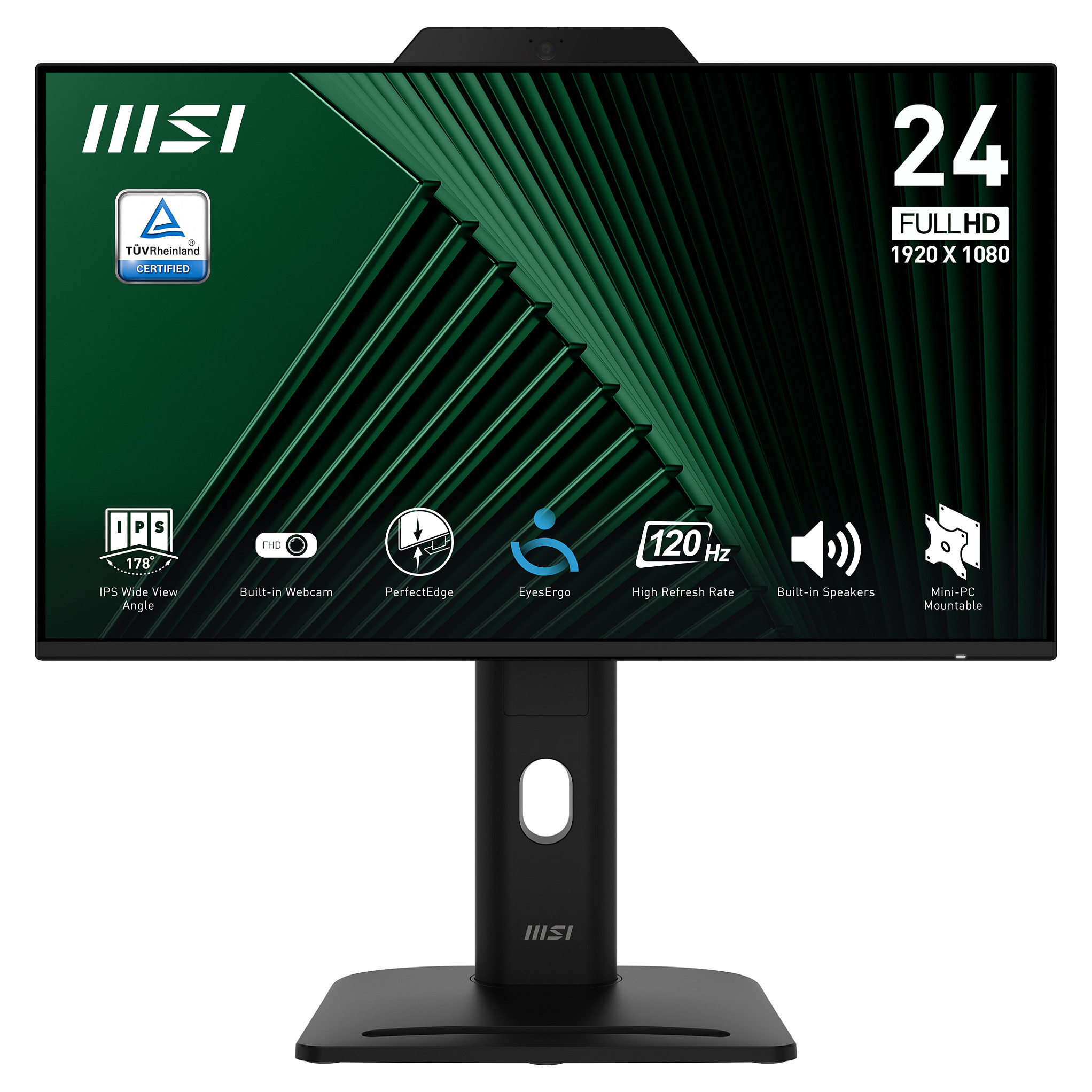 Monitor MSI PRO MP242PMGDE 60cm (24") IPS FHD 1ms 120Hz-16
