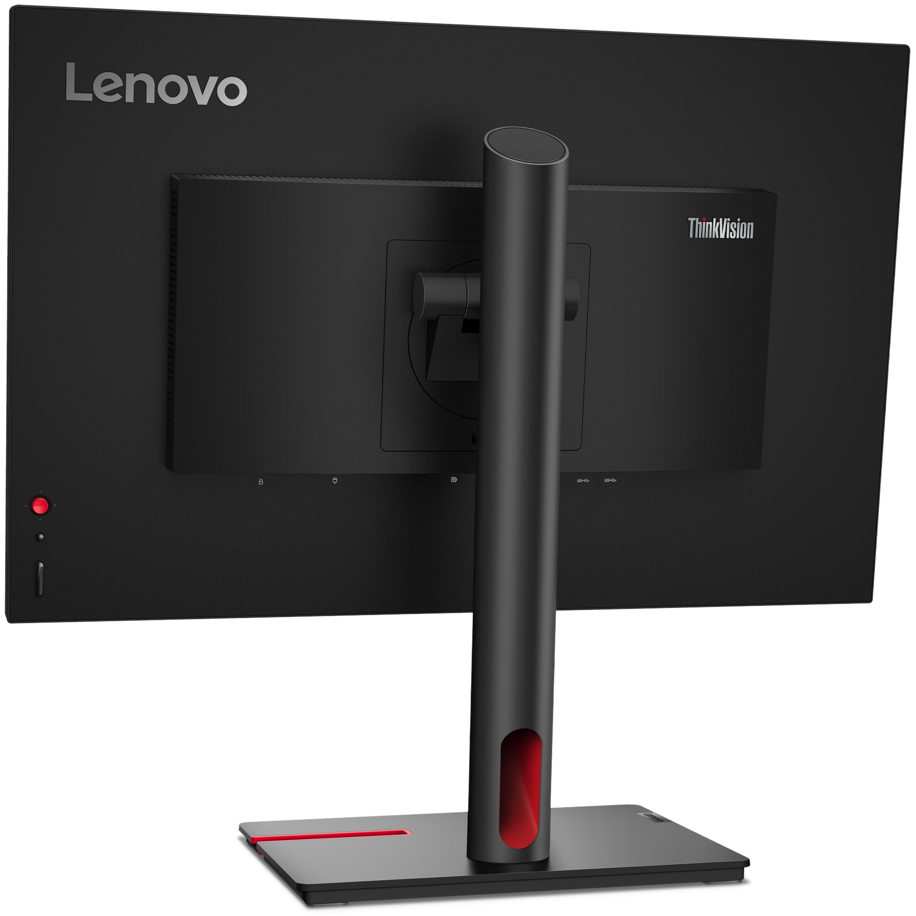 Monitor LENOVO ThinkVision T24d-30 61cm/24" (1920x1200) FHD IPS 4ms 100Hz HDMI VGA DP Speaker Pivot Crna-5