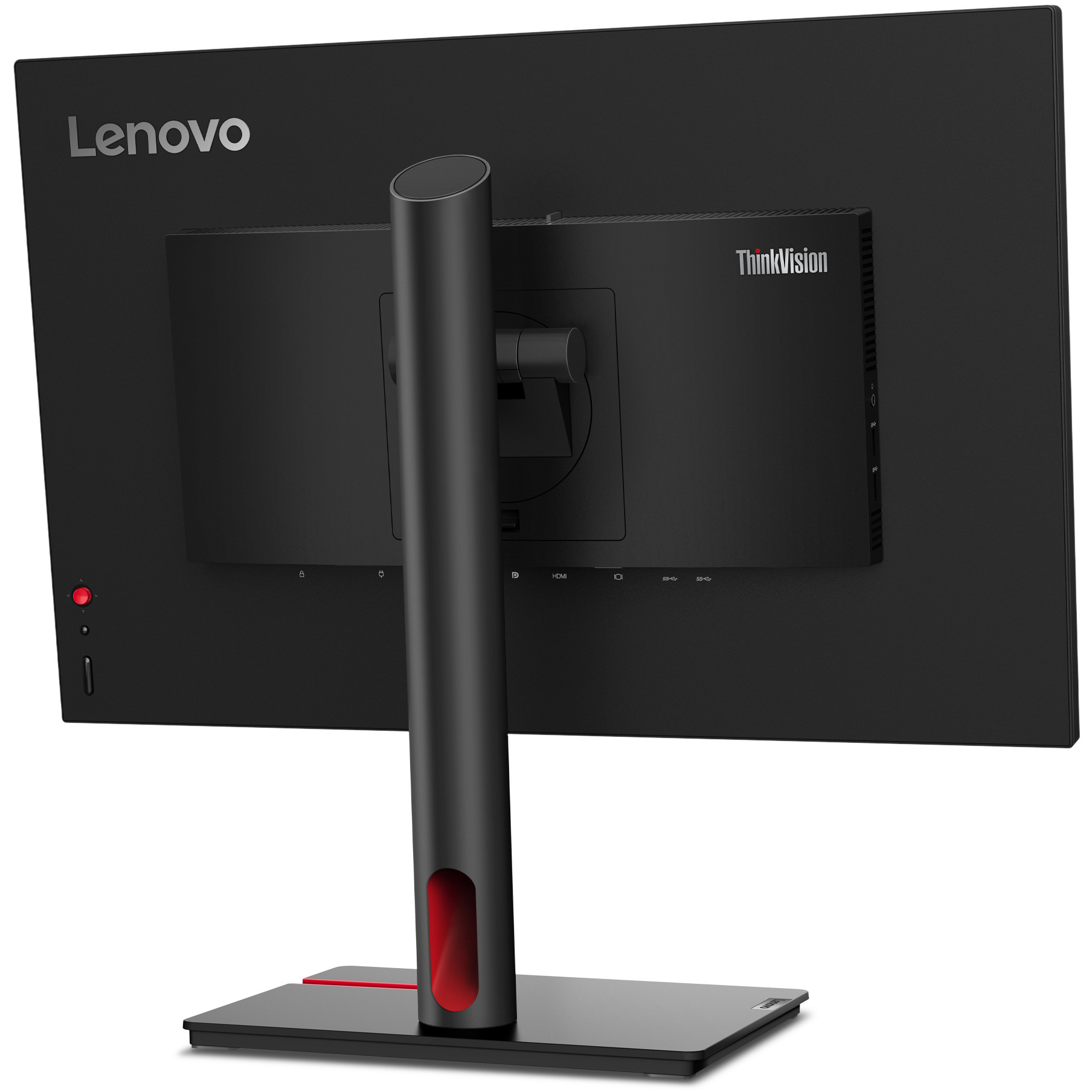 Monitor LENOVO ThinkVision T24d-30 61cm/24" (1920x1200) FHD IPS 4ms 100Hz HDMI VGA DP Speaker Pivot Crna-6