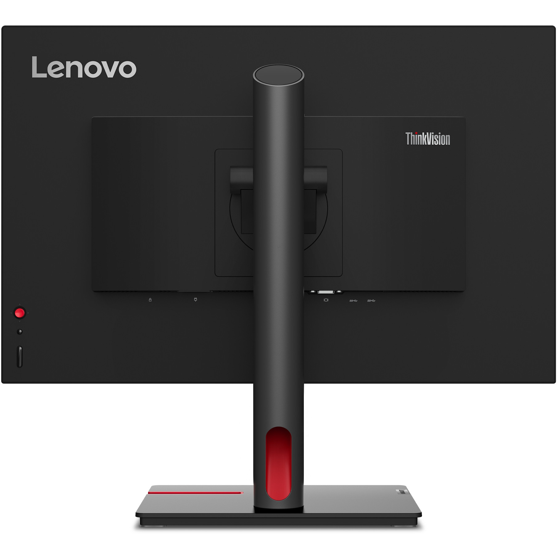 Monitor LENOVO ThinkVision T24d-30 61cm/24" (1920x1200) FHD IPS 4ms 100Hz HDMI VGA DP Speaker Pivot Crna-7