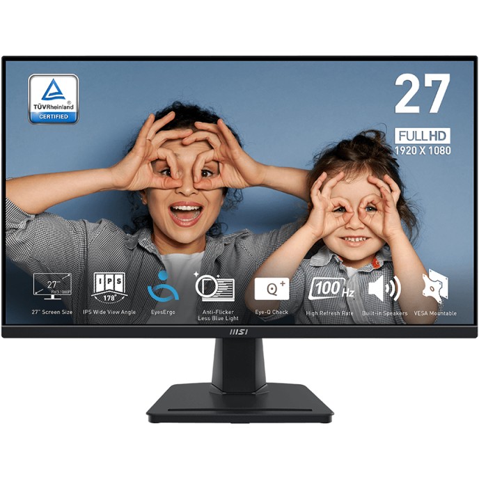 Monitor MSI PRO MP275QDE 69cm (27") IPS WQHD 4ms 100Hz-0