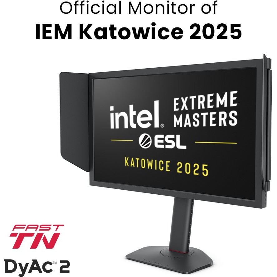 Monitor BENQ ZOWIE XL2586X+ 62.2cm (24.5", 1920x1080, 240Hz, 1ms, HDMI/DP, crna boja)-7